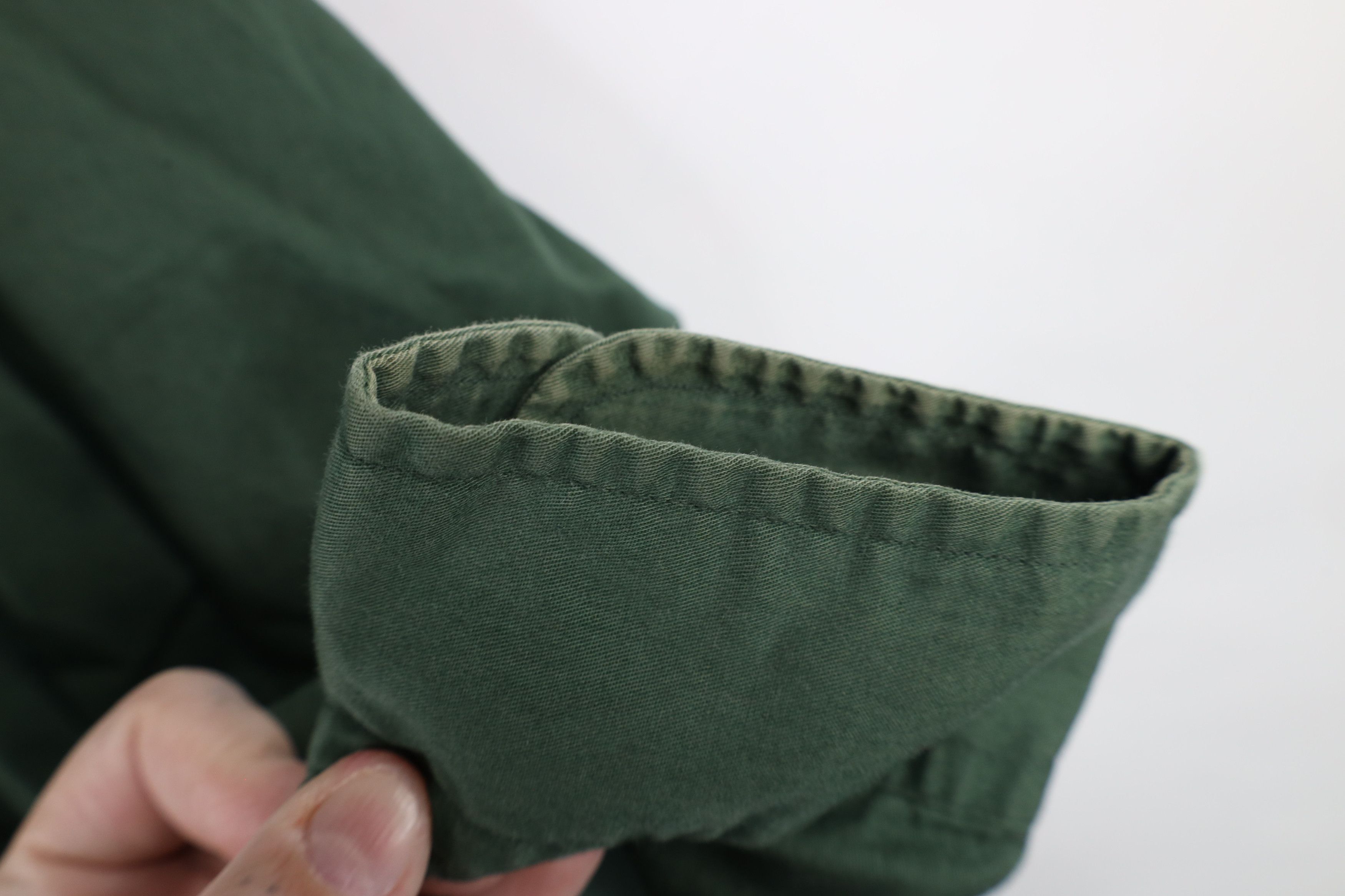 Nautica × Vintage Vintage 90s Nautica Button Down Shirt Green Cotton USA Size US M / EU 48-50 / 2 - 10 Thumbnail