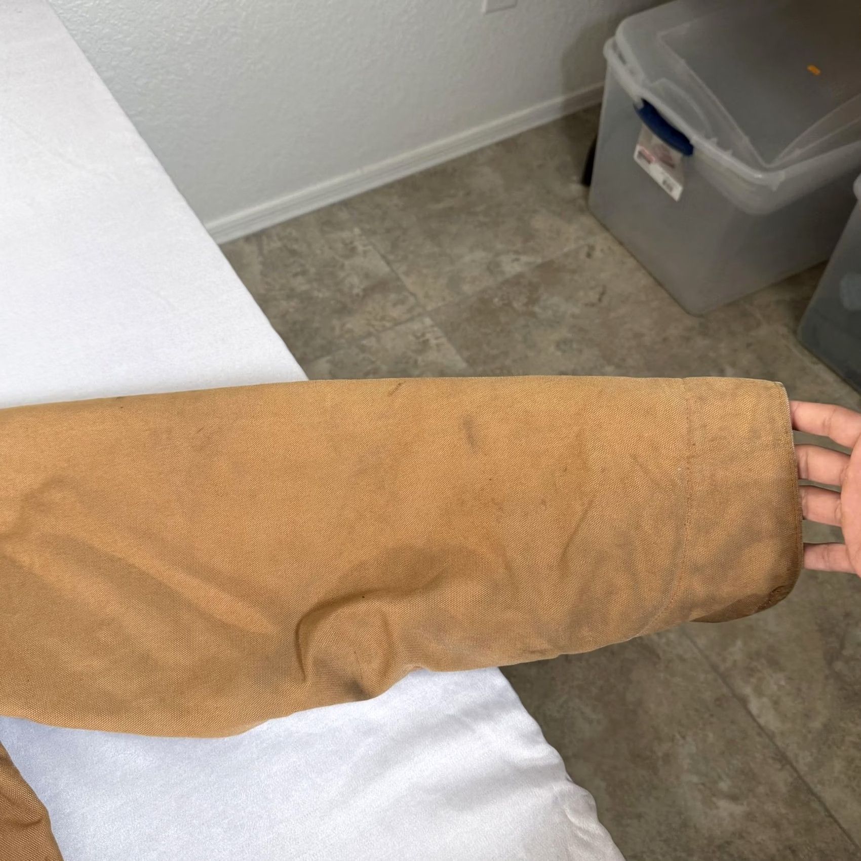 Carhartt VINTAGE Carhartt Jacket Mens XL Brown Canvas Chore Barn Coat Blanket Lined C001 BRN 90s Size US XL / EU 56 / 4 - 6 Thumbnail