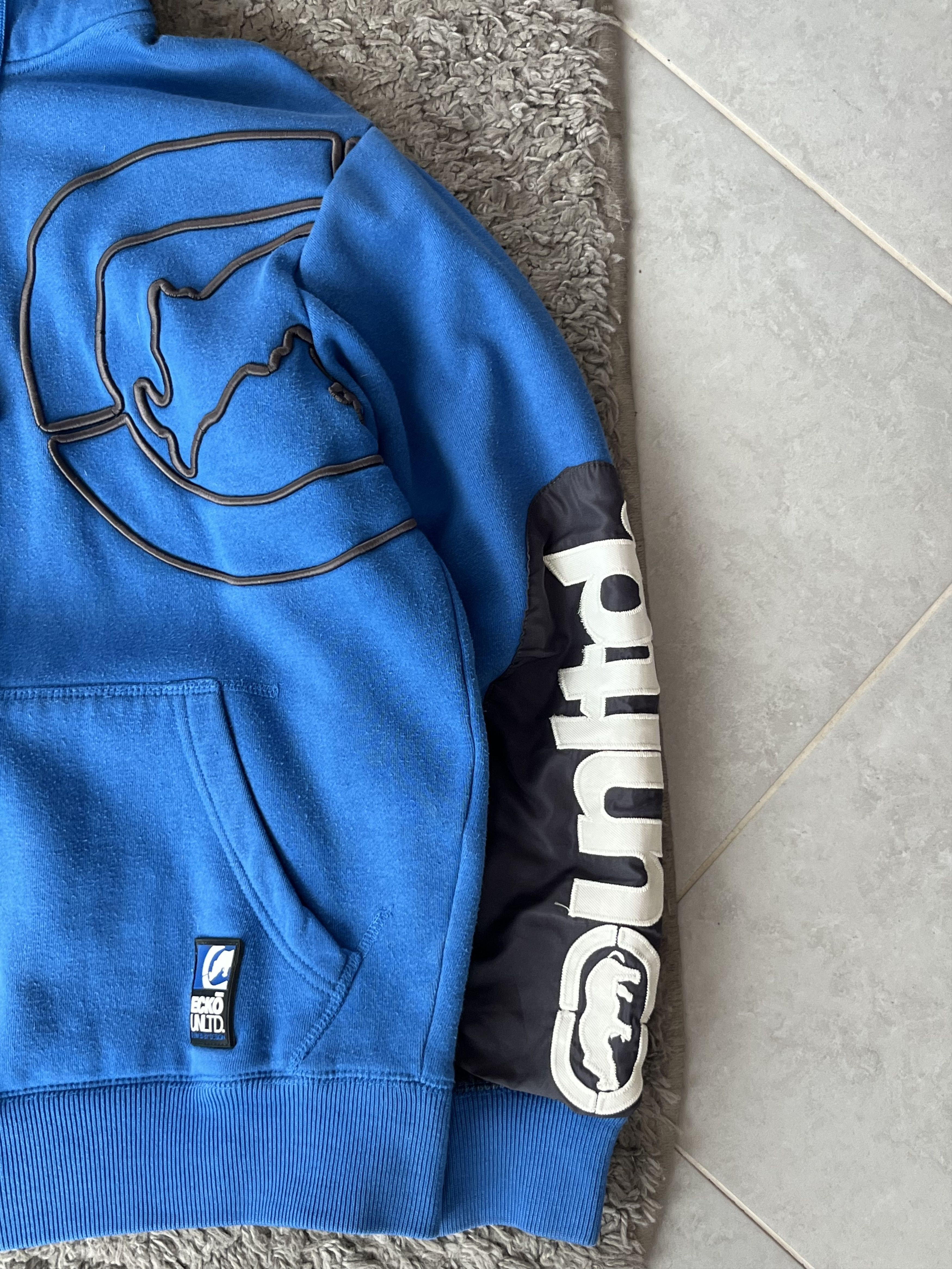 Ecko Unltd. Vintage Zip Hoodie Ecko Unltd. Y2K Style Streetwear Size US S / EU 44-46 / 1 - 4 Thumbnail