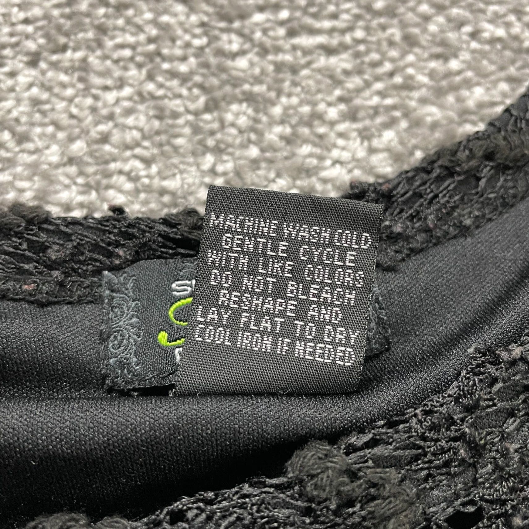 Ford Shannon Ford Blouse Shirt Tunic Womens Large Black Lace Sequin Short Sleeve All Seasons Casual Top - Regular Fit Size L / US 10 / IT 46 - 4 Thumbnail