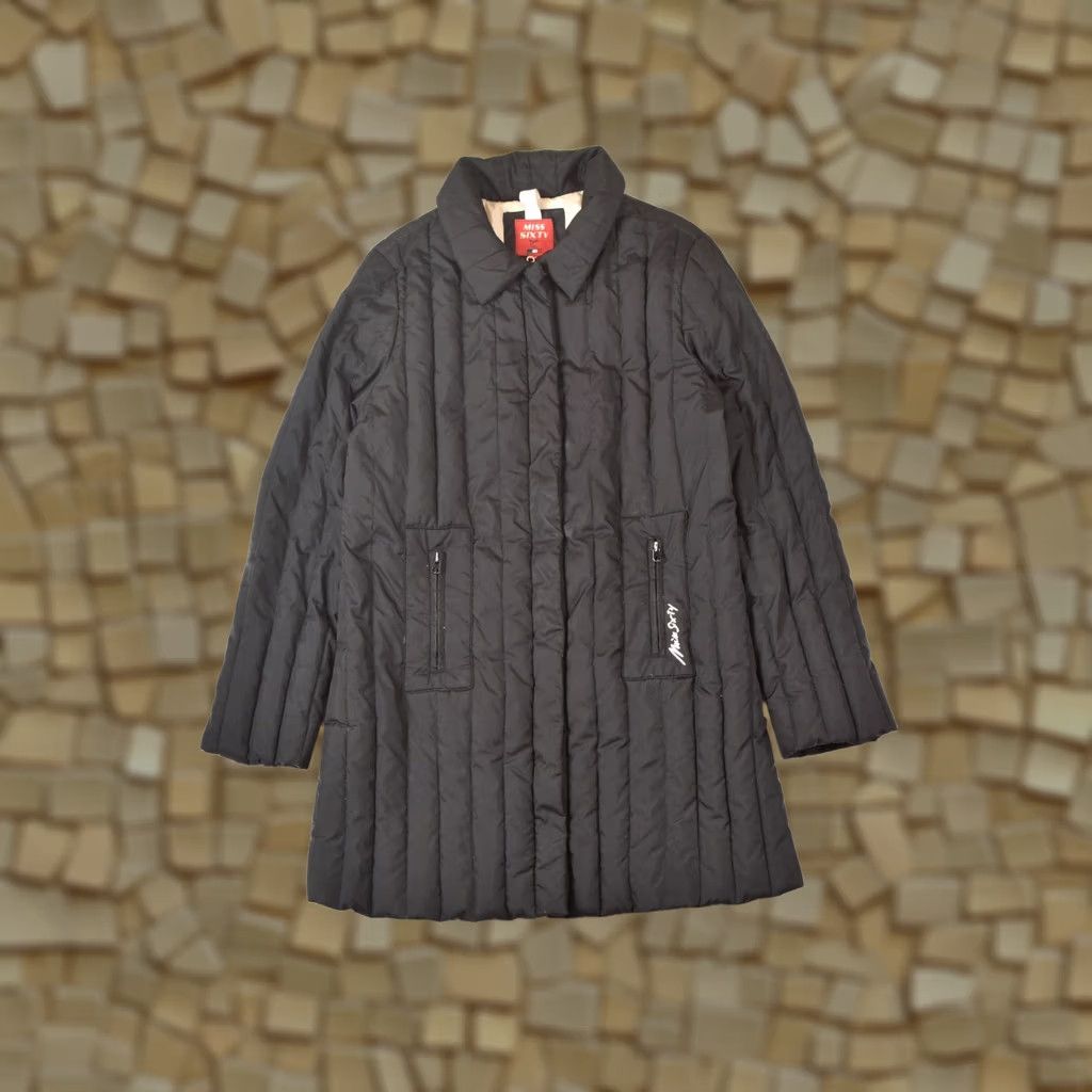 Miss Sixty VINTAGE Miss Sixty Coat Jacket Y2K Down Coat Jacket Made in Vietnam Size L Womens Black Size L / US 10 / IT 46 - 1 Thumbnail