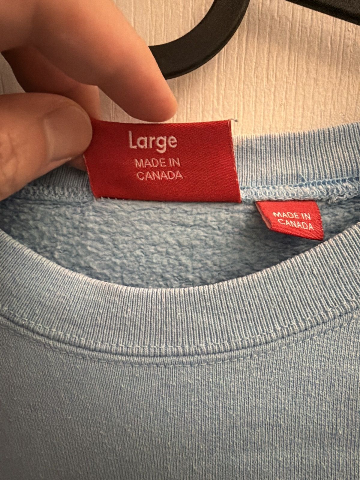 Supreme Supreme SS20 Stars Crewneck in ice blue size L Size US L / EU 52-54 / 3 - 2 Thumbnail