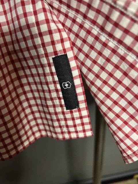 Victorinox VICTORINOX Men's gingham button up shirt M Size US M / EU 48-50 / 2 - 7 Thumbnail