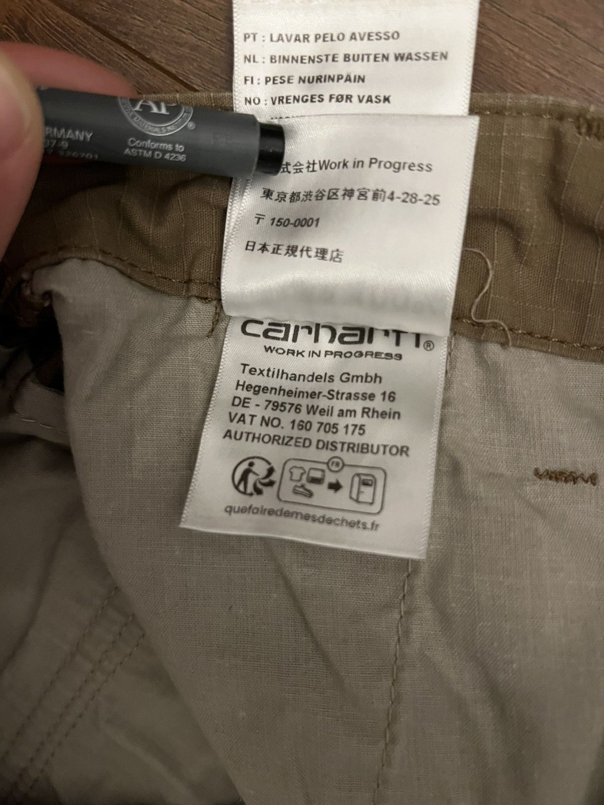 Carhartt Wip Carhartt WIP Regular Cargo Pants Size US 34 / EU 50 - 5 Thumbnail