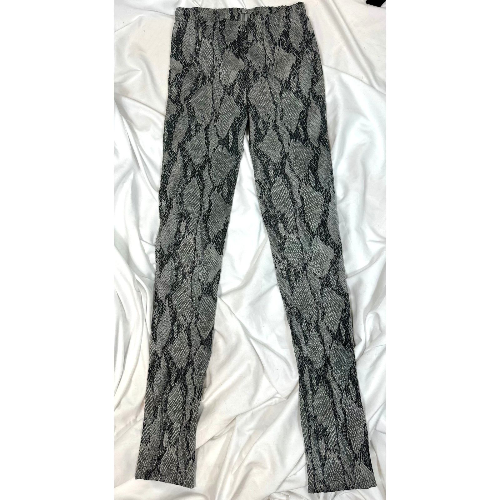 Zadig & Voltaire Zadig & Voltaire Pharell Python Pants Skinny 36 (S) Size 26" / US 2 / IT 38 - 8 Thumbnail