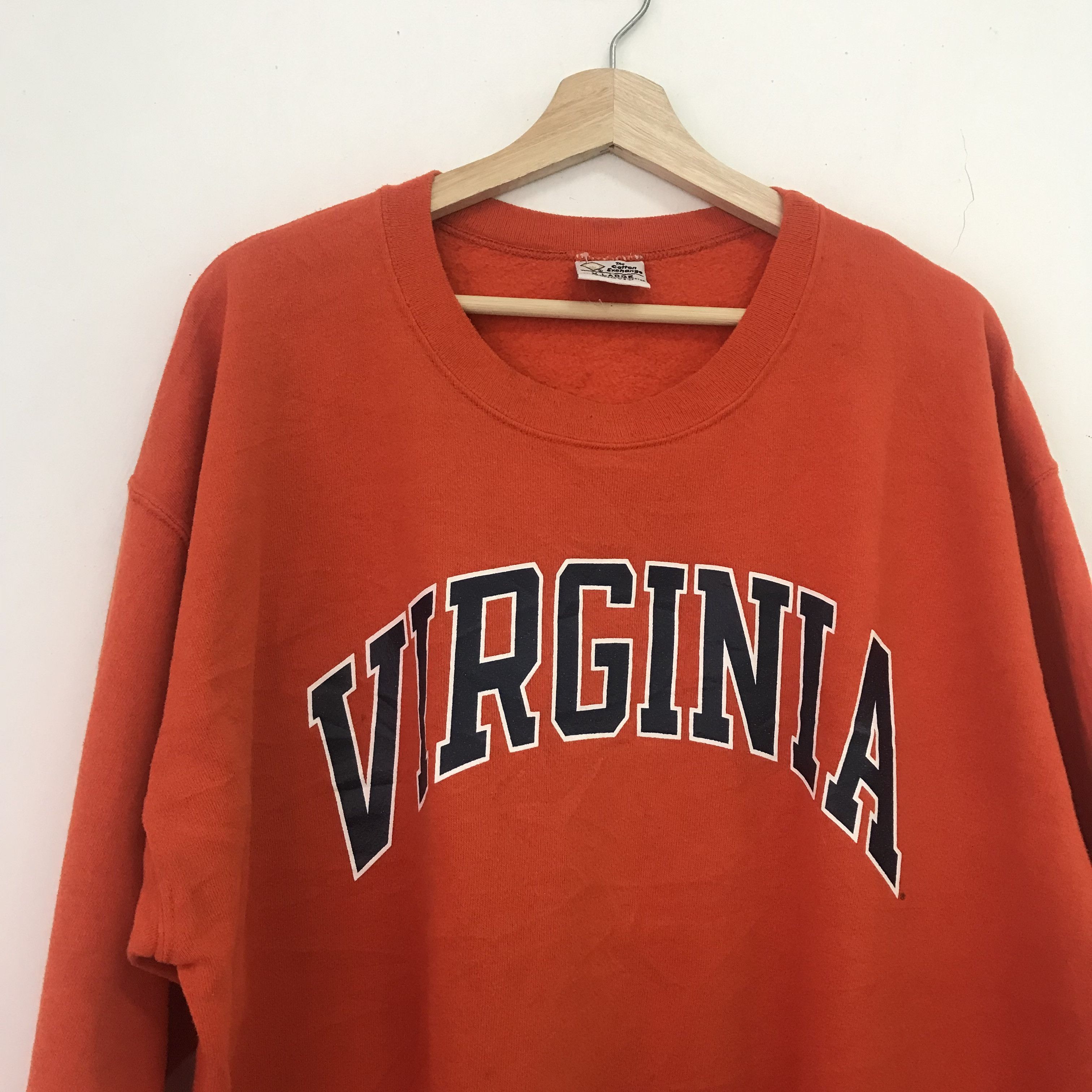 NCAA Vintage Virginia Cavaliers Ncaa Sweatshirt - 319 Size US XL / EU 56 / 4 - 5 Thumbnail