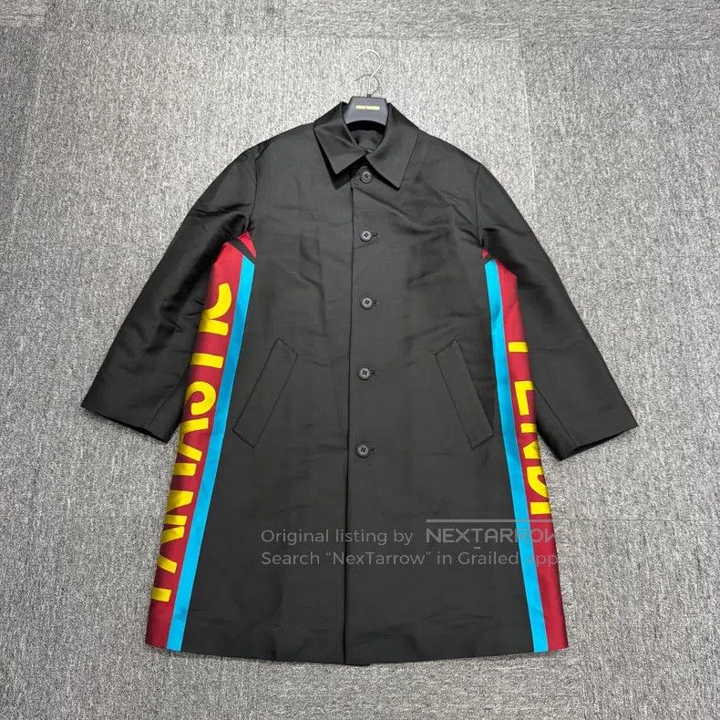 Fendi Fendi Color Blocked Logo Coat Size US S / EU 44-46 / 1 - 1 Thumbnail