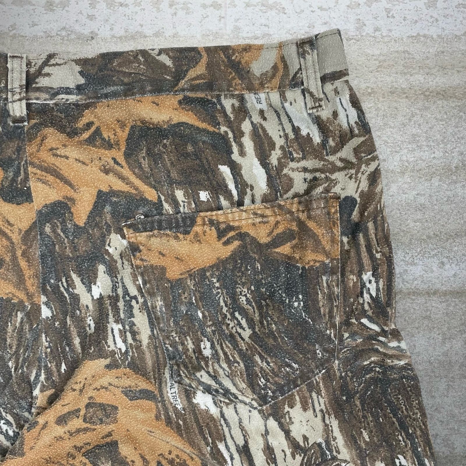 Realtree Vintage 90s Real Tree Camo Tactical Pants 42x34 Baggy Cargos Size US 42 / EU 58 - 3 Thumbnail