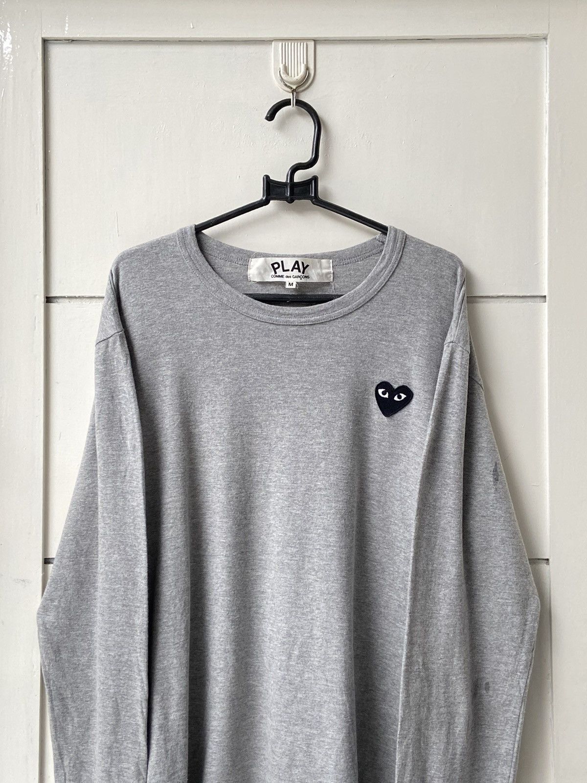 Comme des Garcons PLAY COMME Des GARCONS PLAY Grey T-shirt Size US S / EU 44-46 / 1 - 2 Thumbnail