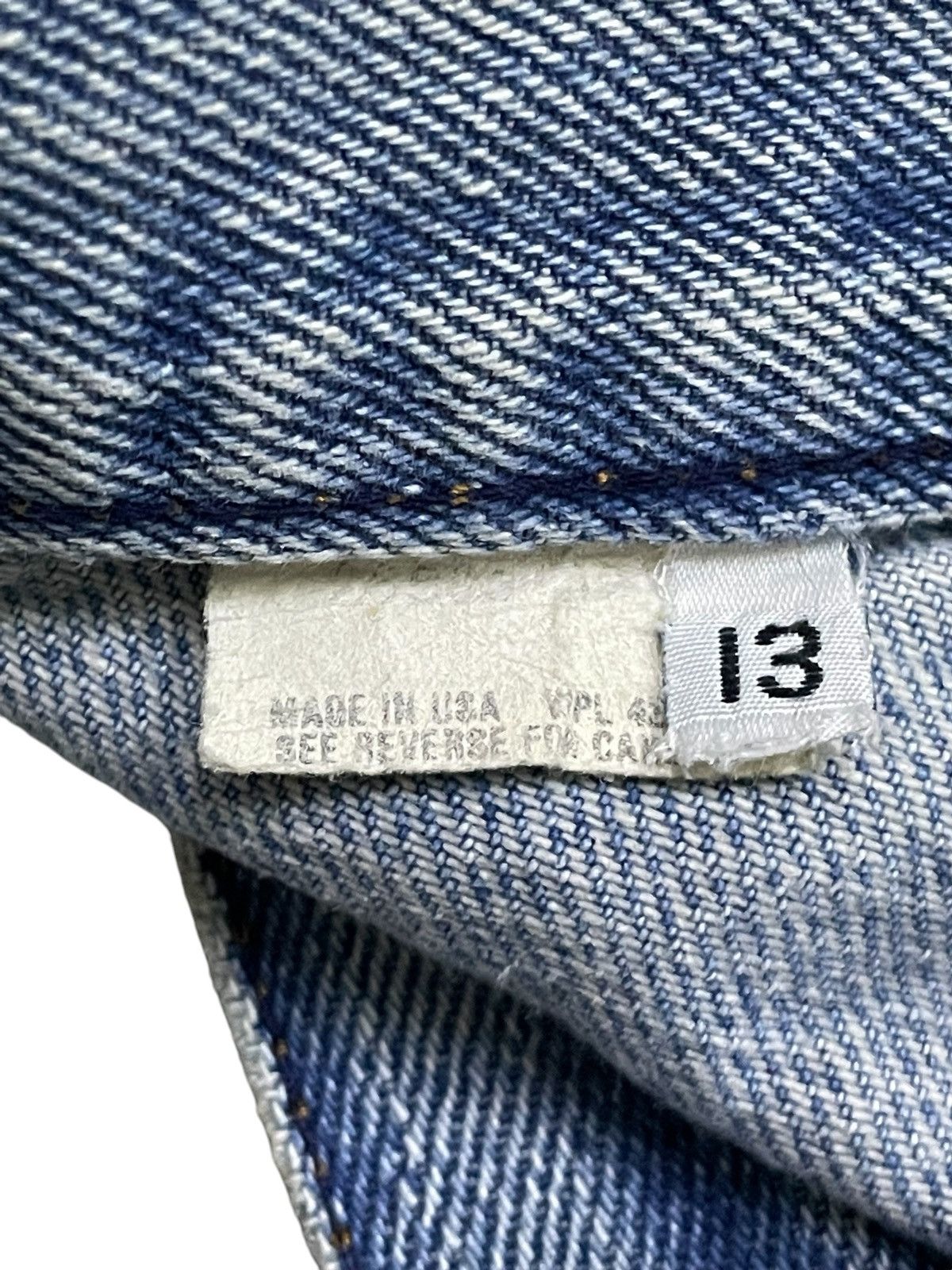 Levi's × Vintage Vintage Levis White Tab Baggy Loose Tapered Leg Jeans Size US 29 - 25 Thumbnail
