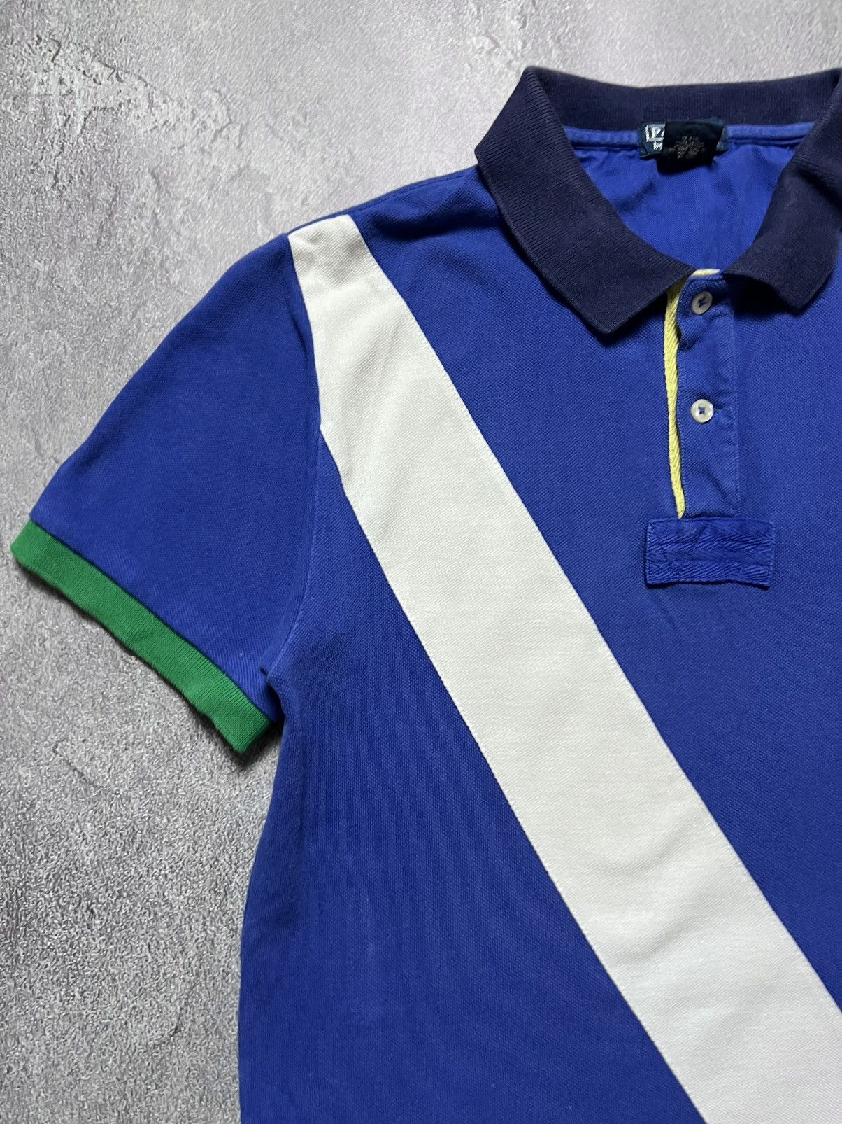 Polo Ralph Lauren Vintage Ralph Lauren Tee Striped Chief Keef Big Pony Logo M Size US M / EU 48-50 / 2 - 4 Thumbnail
