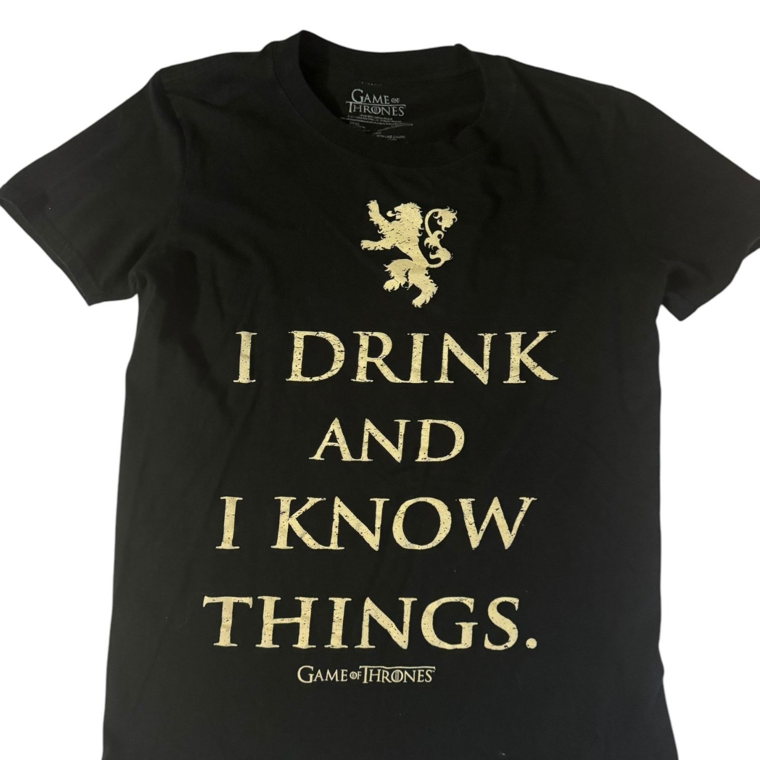 Other Game of Thrones GoT I Drink and I Know Things T Shirt Small Size US S / EU 44-46 / 1 - 1 Thumbnail