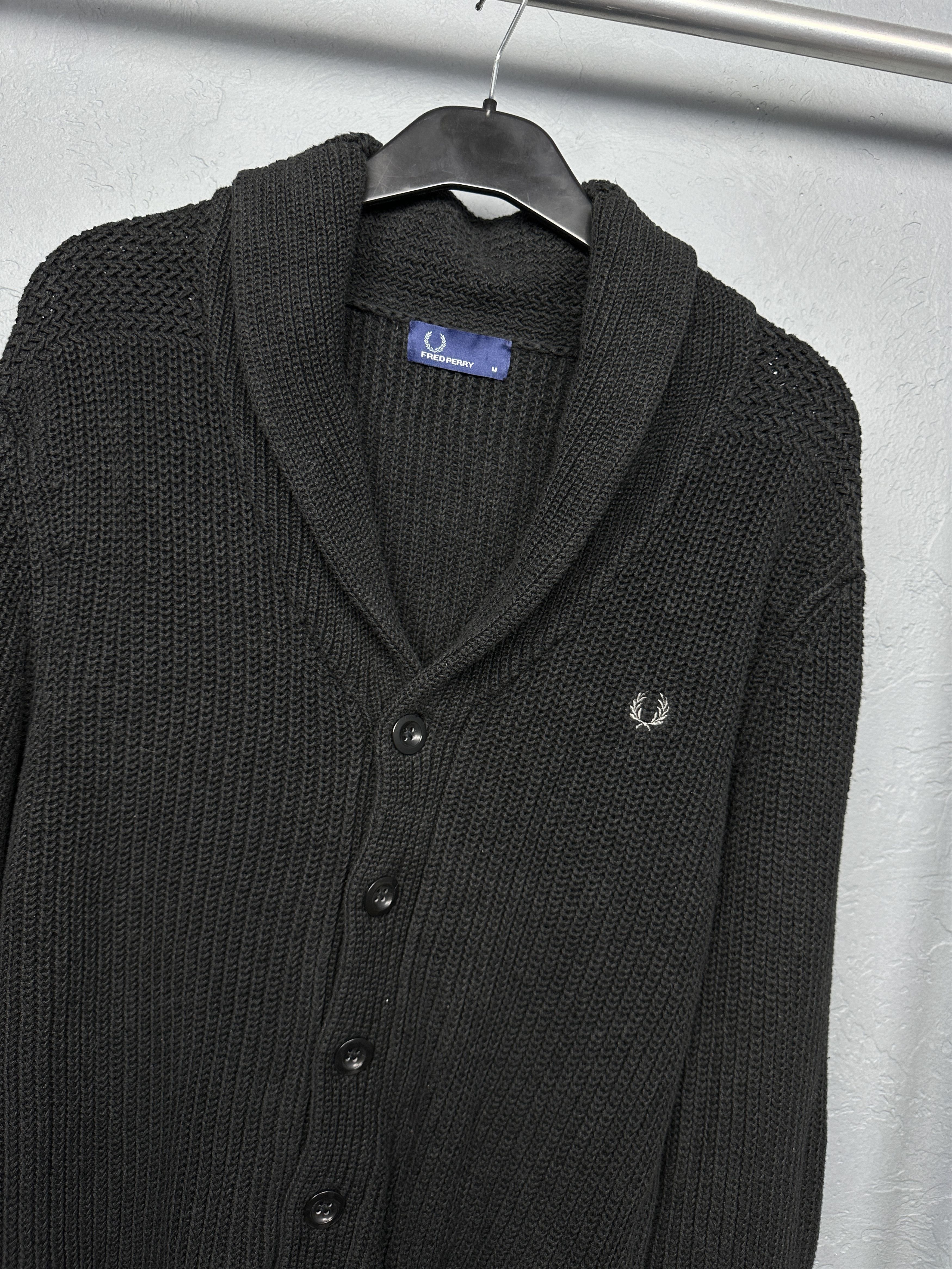 Fred Perry Fred Perry Vintage Mens LINEN Knit Cardigan Sweater Jumper Size US M / EU 48-50 / 2 - 2 Thumbnail