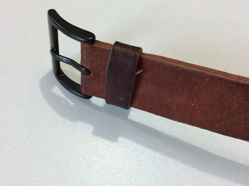 Designer company simple watch white dial brown leather strap watch Size ONE SIZE - 4 Thumbnail