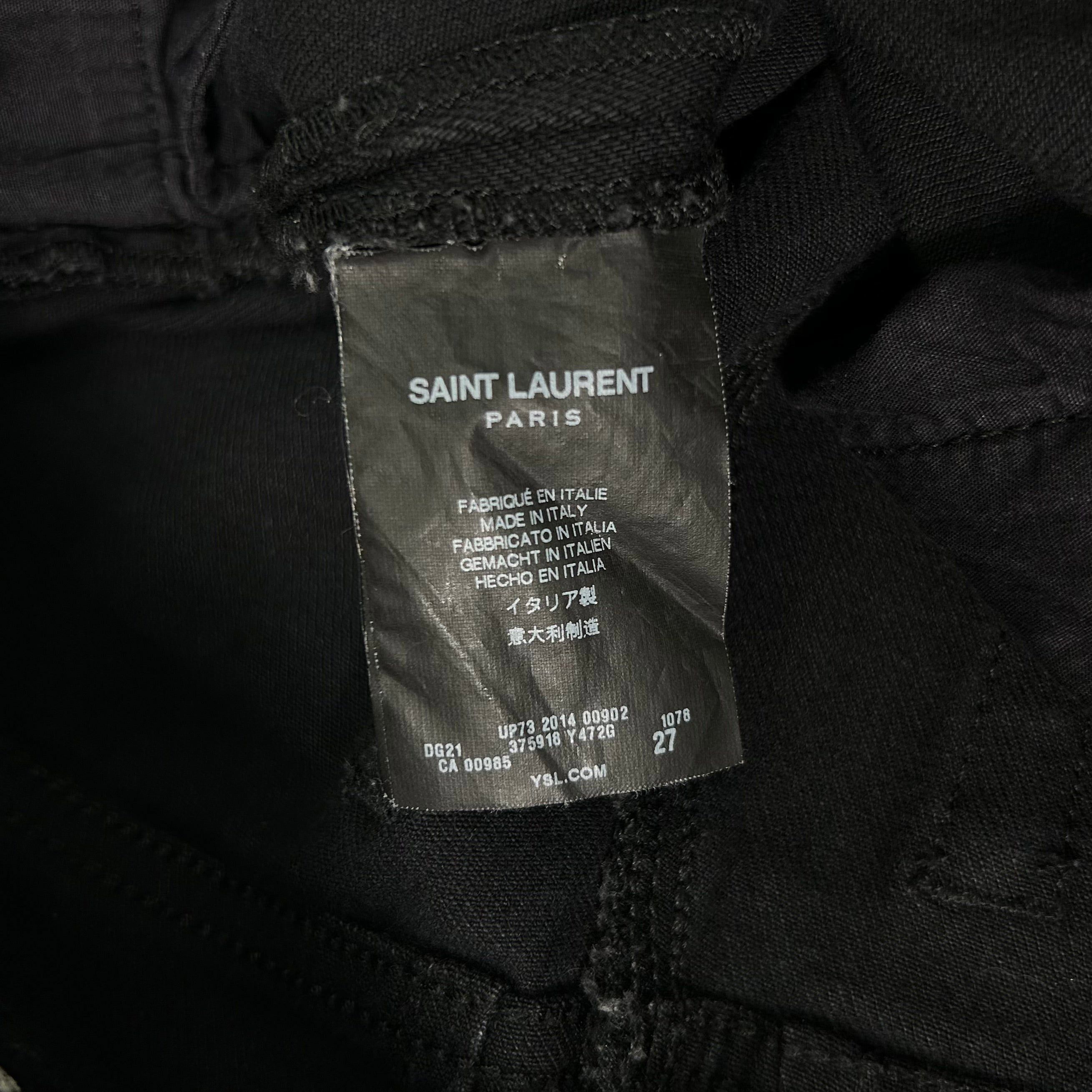 Other Saint Laurent Black Skinny Jeans Size US 31 - 6 Thumbnail
