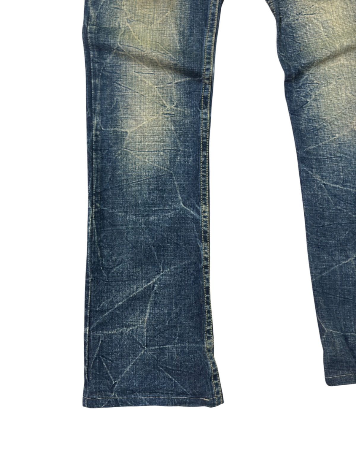 Hysteric Glamour × Japanese Brand × Seditionaries Flared PURE PARADISE Seditionaries Mud Wash Claw Mark Design Size US 30 / EU 46 - 7 Thumbnail