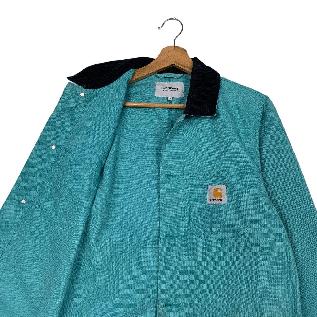 Carhartt Carhatt Detroit Green Workwear Jacket Size US S / EU 44-46 / 1 - 10 Thumbnail
