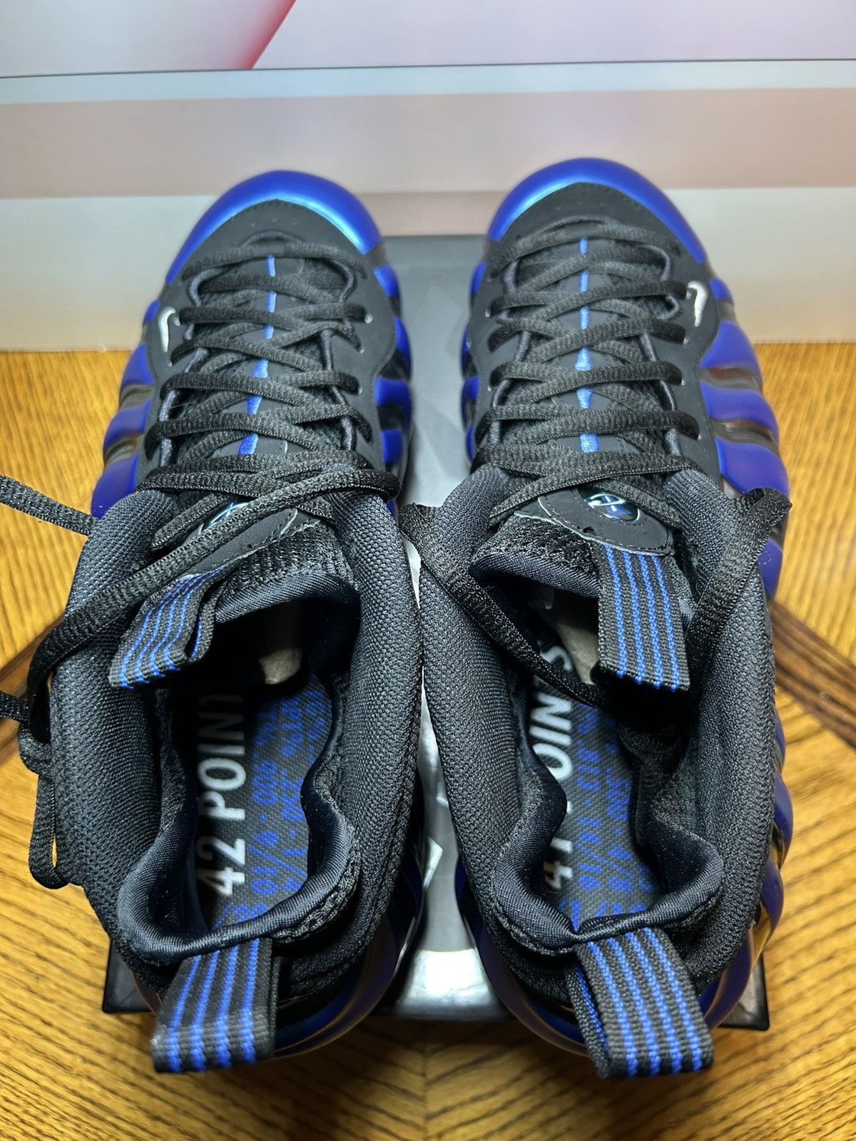 Nike Size 14 - Nike Foamposite One Sharpie Royal Blue 2015 NEW Size US 14 / EU 47 - 4 Thumbnail