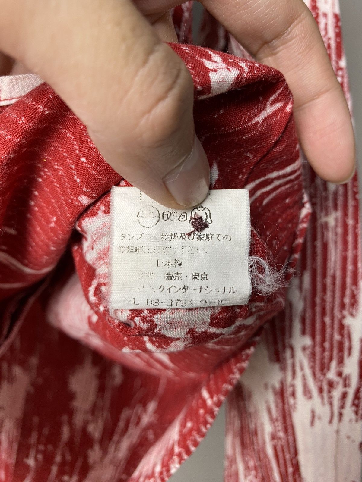 If Six Was Nine × Japanese Brand × Tornado Mart 2000s Tornado Mart Paint Splatter Shirt Size US M / EU 48-50 / 2 - 9 Thumbnail