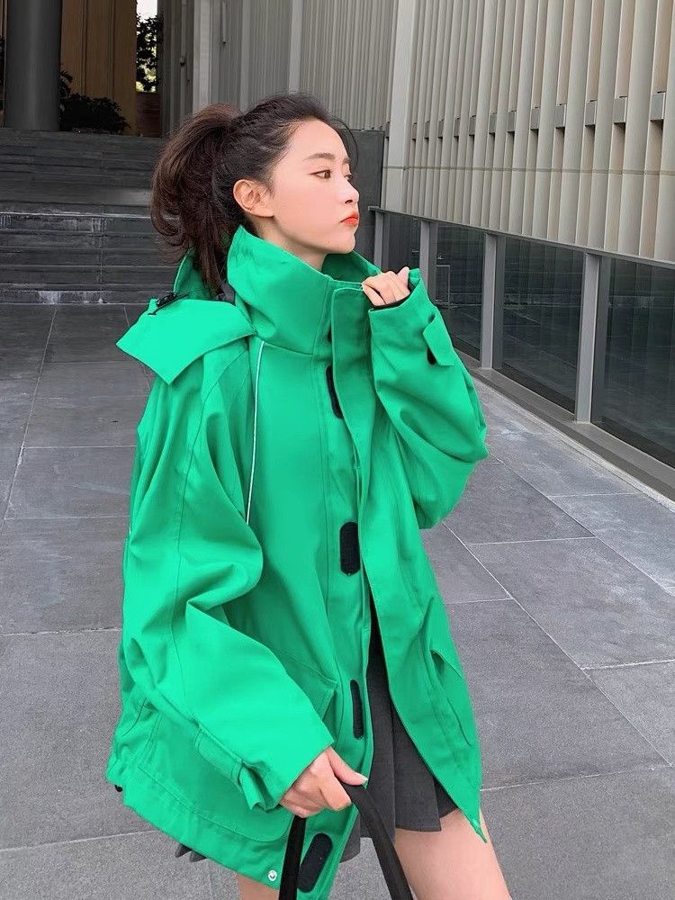 Balenciaga Balenciaga 18fw Green Swing Parka Size US M / EU 48-50 / 2 - 3 Thumbnail