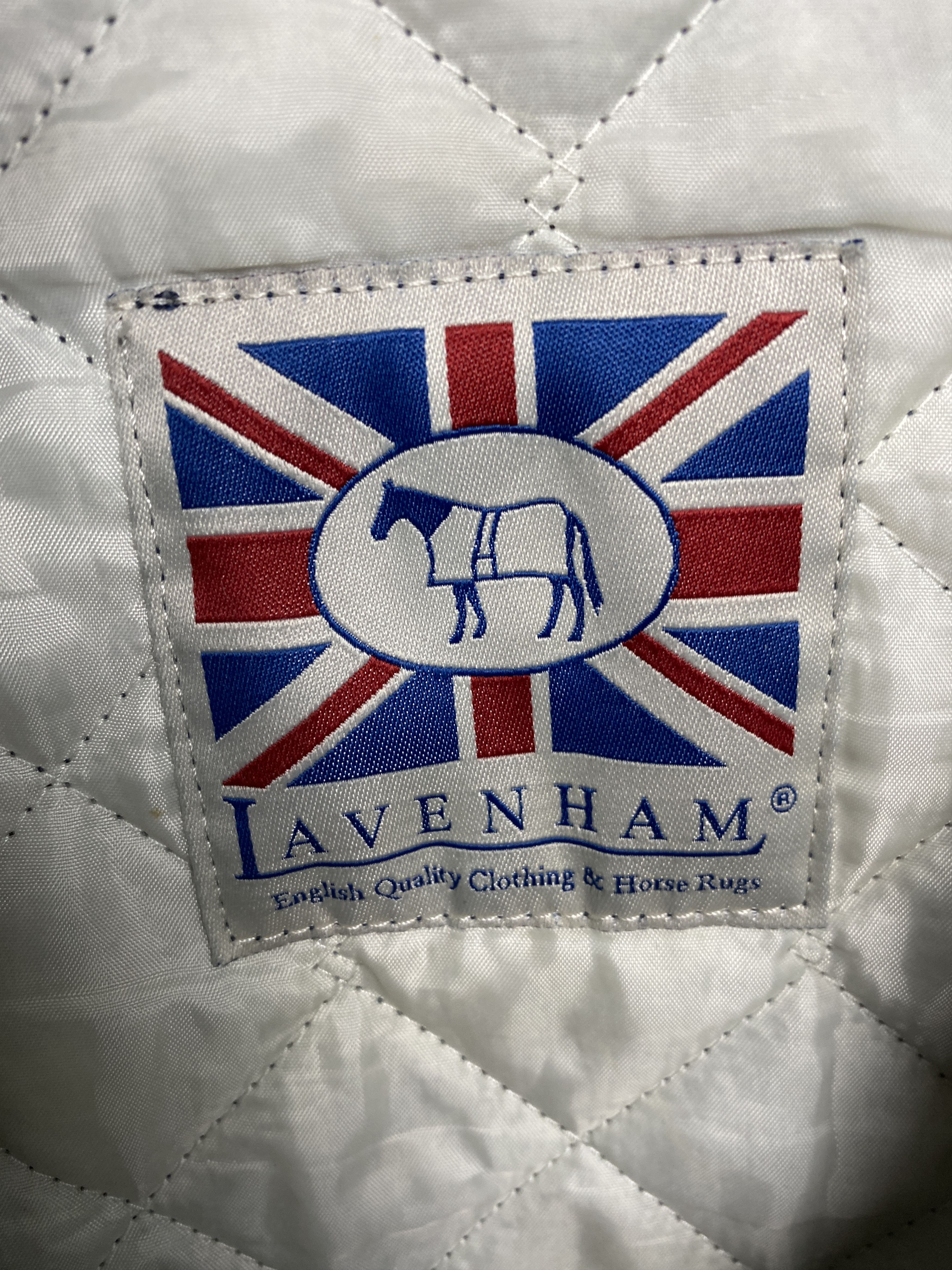 Lavenham × Vintage Lavenham Vintage Mens LINEN Quilted Light Jacket Size US L / EU 52-54 / 3 - 5 Thumbnail