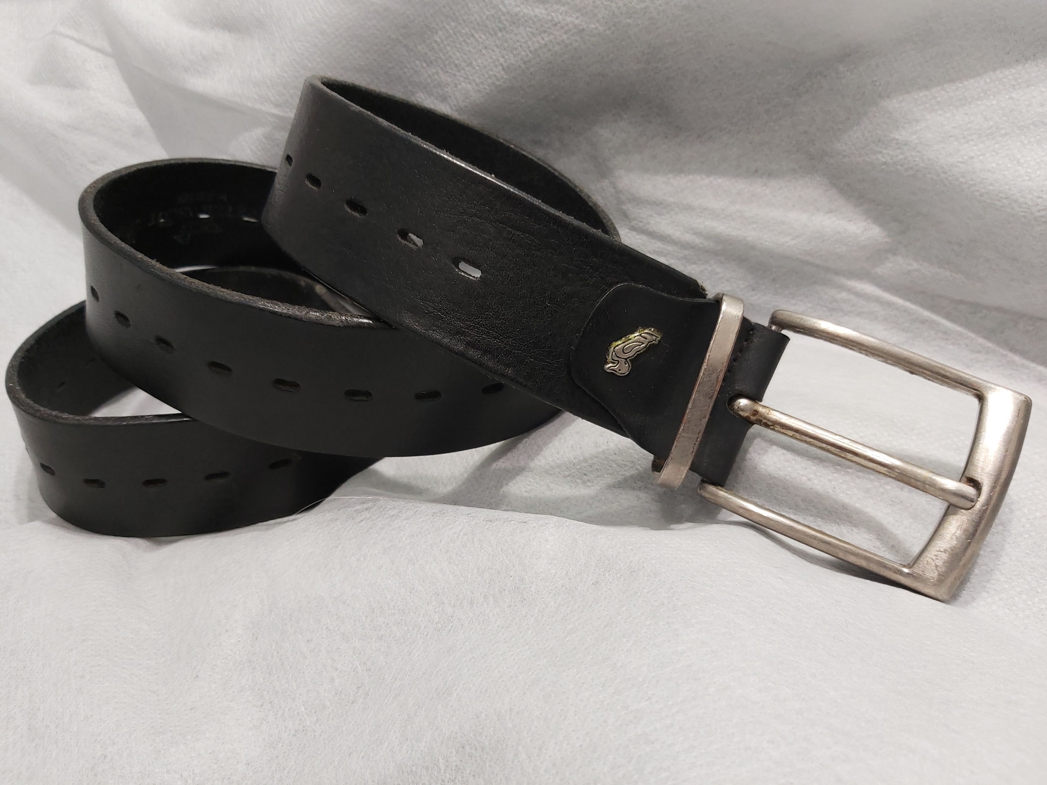 Vintage Peter Ascot vintage belt. Genuine leather belt duckling Size ONE SIZE - 3 Thumbnail