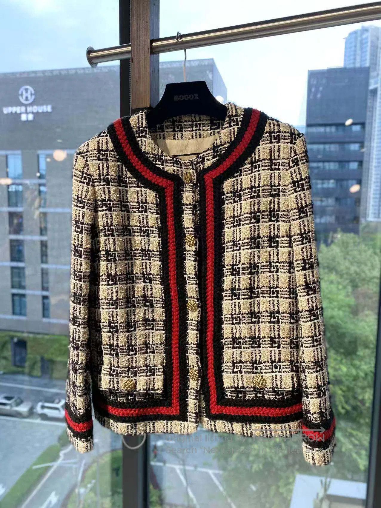 Gucci Guicci Woolen plaid jacket| Size XS / US 0-2 / IT 36-38 - 2 Thumbnail