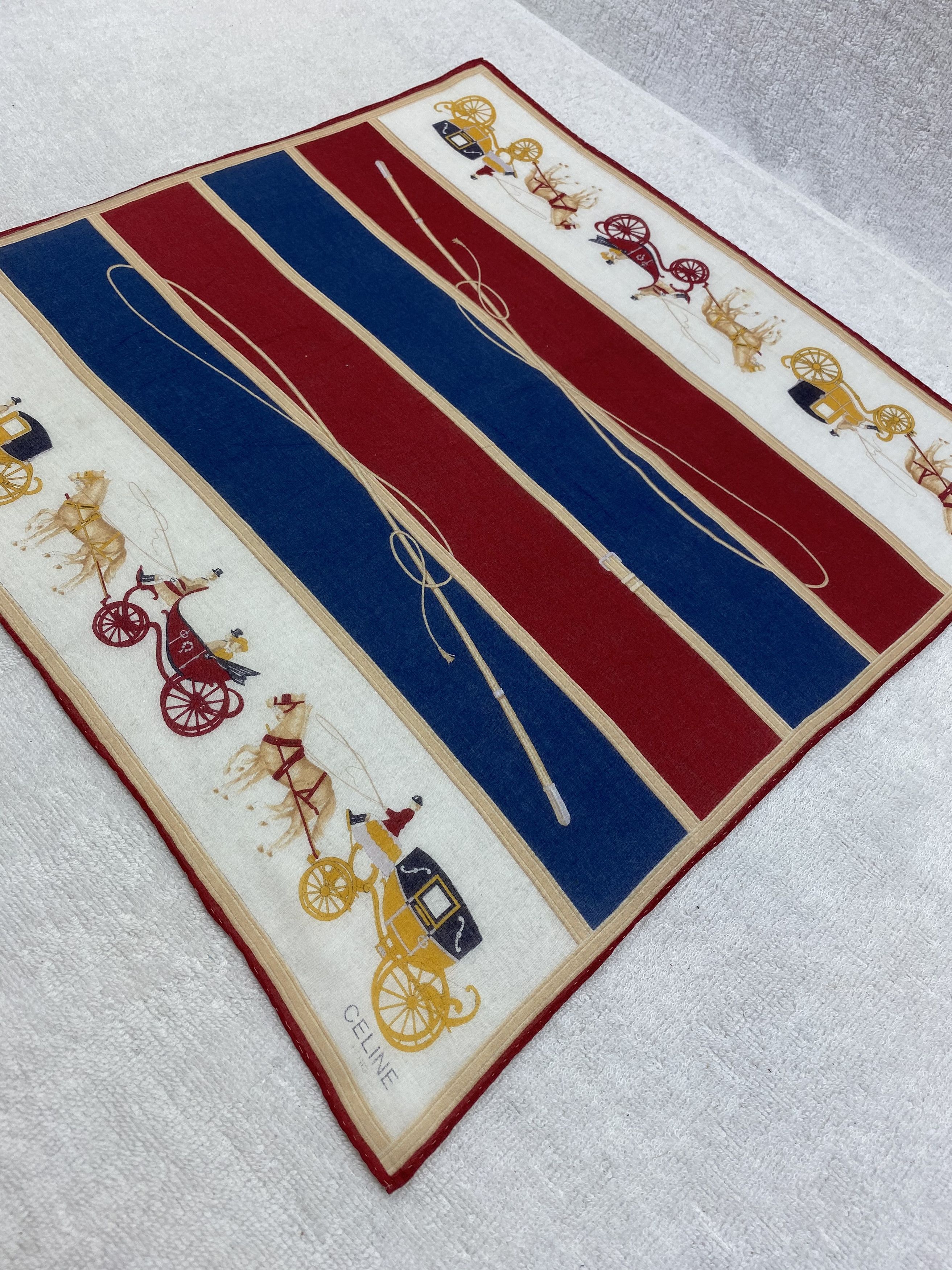 Celine Celine Handkerchief / Bandana / Neckerchief Size ONE SIZE - 4 Thumbnail