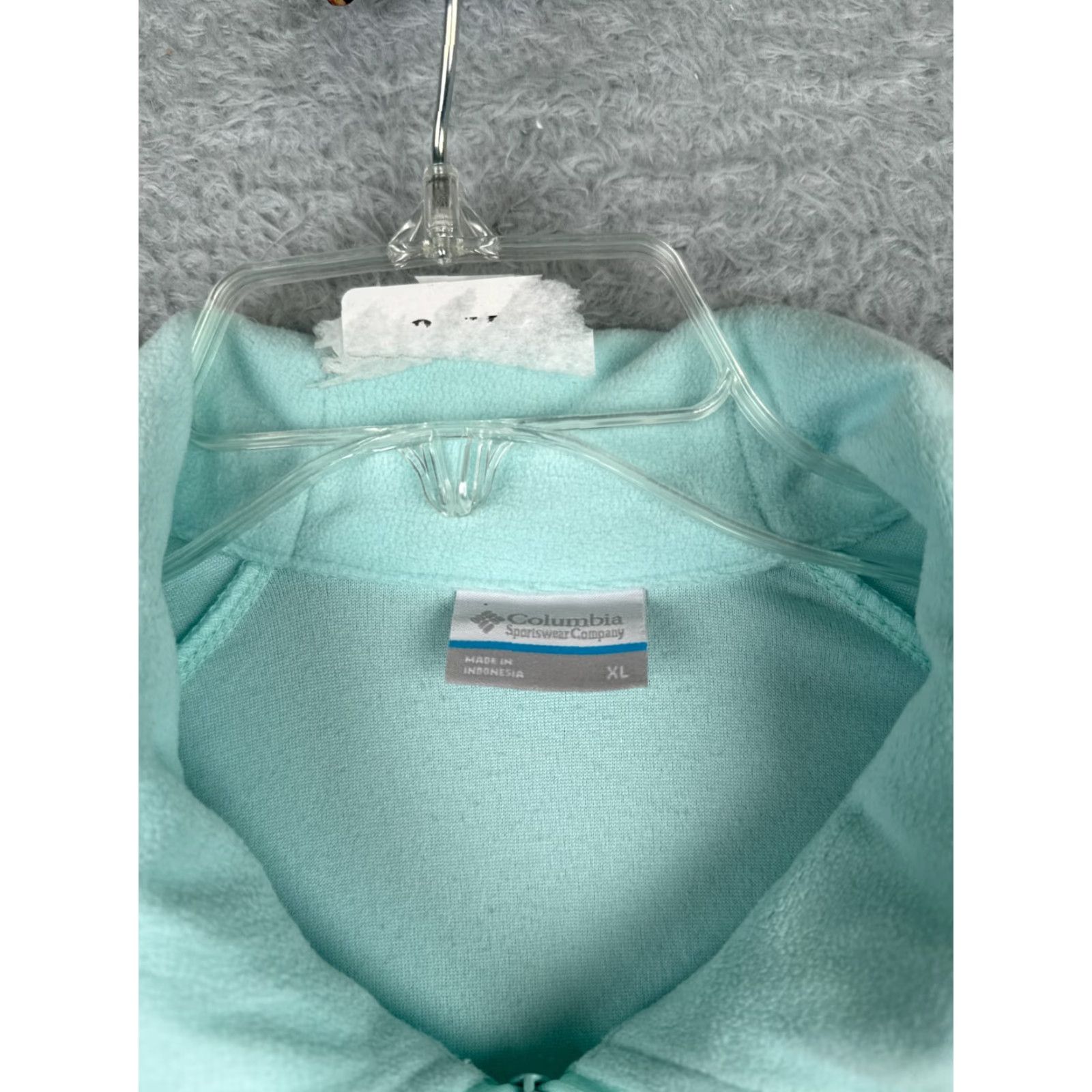 Altea Columbia Sweater Womens XL Teal Fleece 1/4 Zip Mock Neck Lightweight Pullover Casual Outdoor University) Size XL / US 12-14 / IT 48-50 - 6 Thumbnail