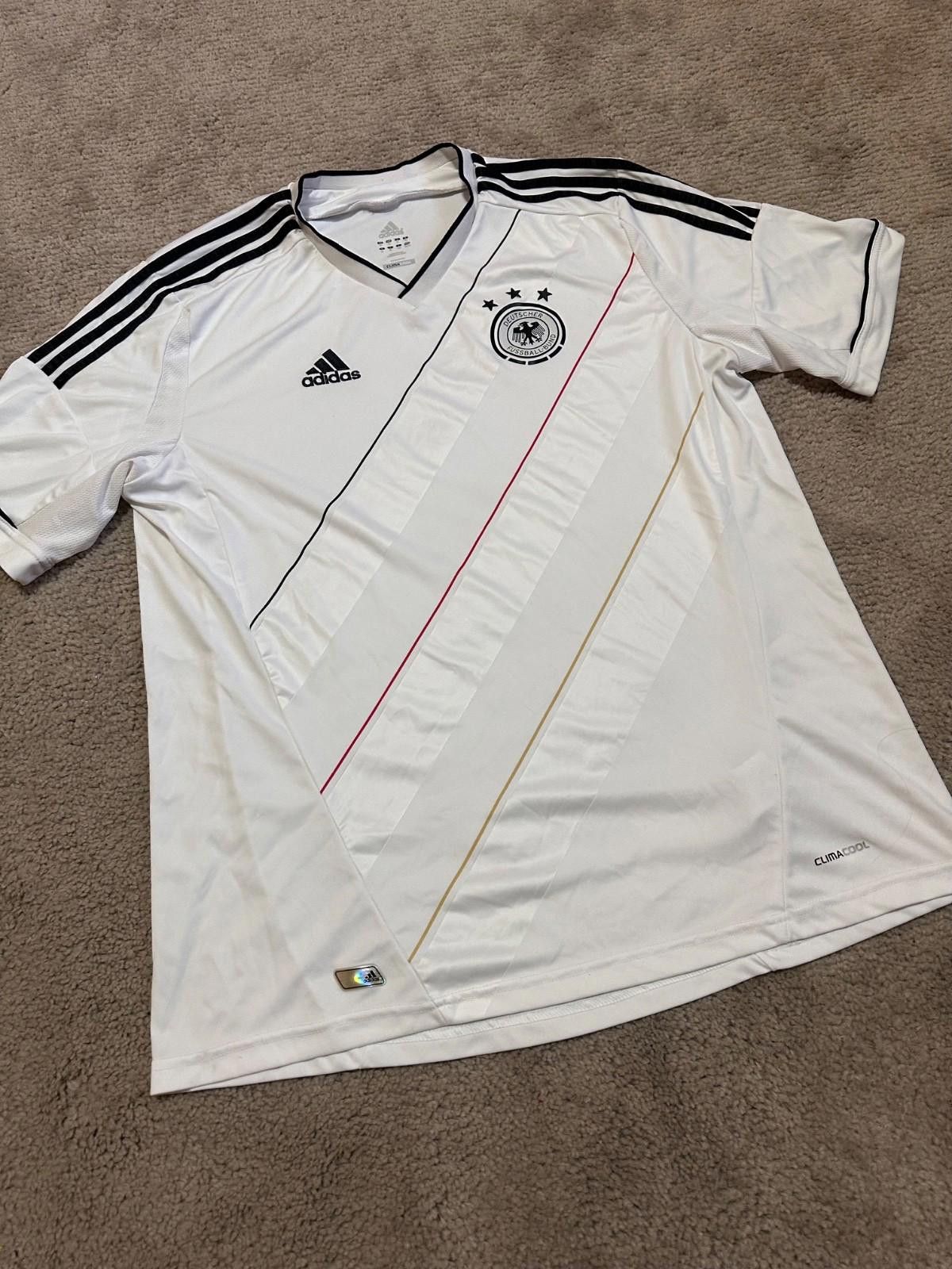 Adidas Germany National Team 2012 Football Shirt Soccer Jersey Size US XL / EU 56 / 4 - 2 Thumbnail