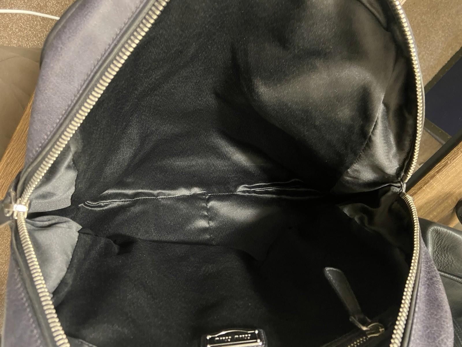 Miu Miu Rare Miu Miu Black Leather Laser Cutout Bowling Tote Handbag Size ONE SIZE - 11 Thumbnail