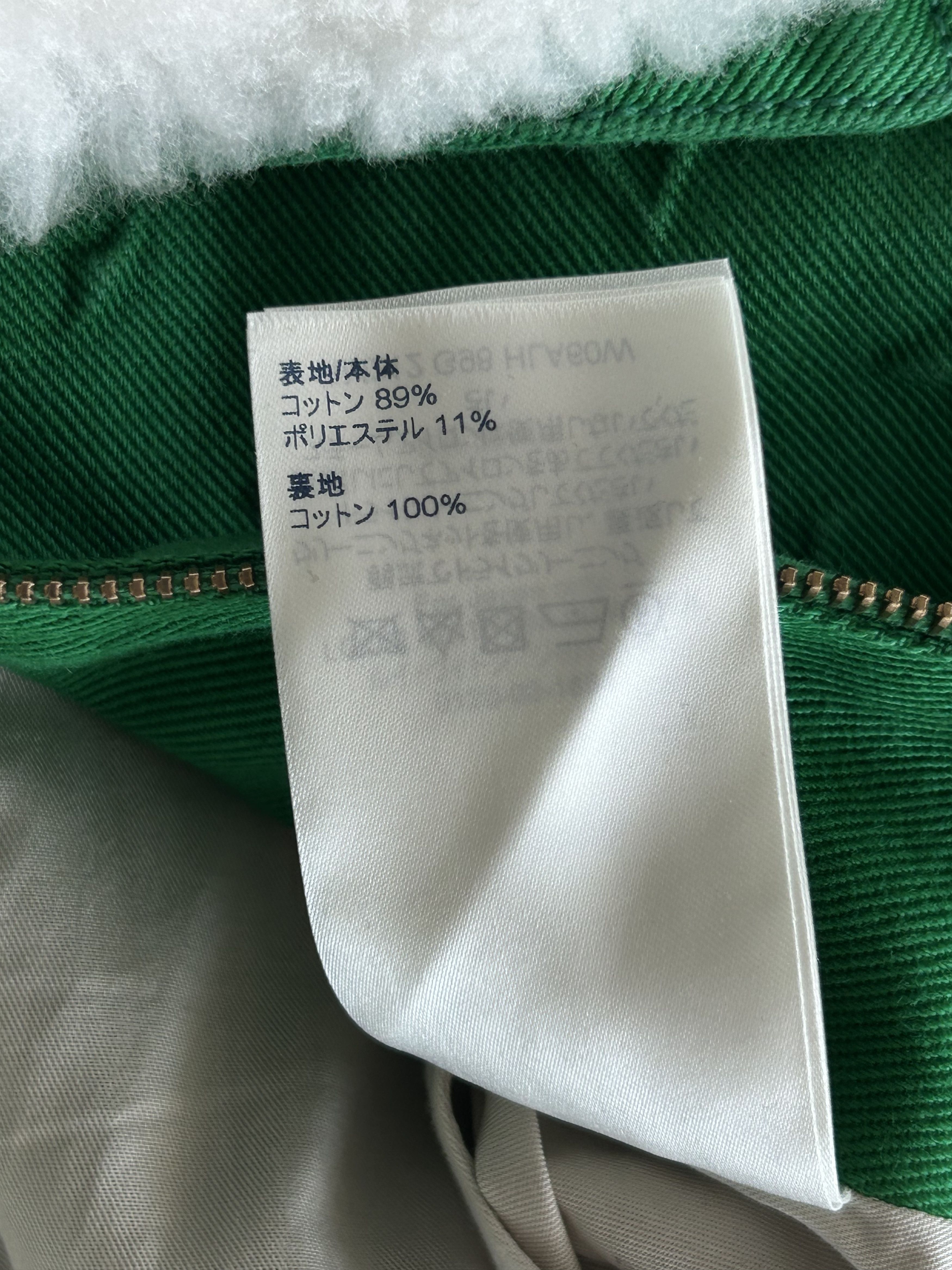 Louis Vuitton Louis Vuitton Green Monogram Shearling Workwear Jacket Size US XL / EU 56 / 4 - 8 Thumbnail