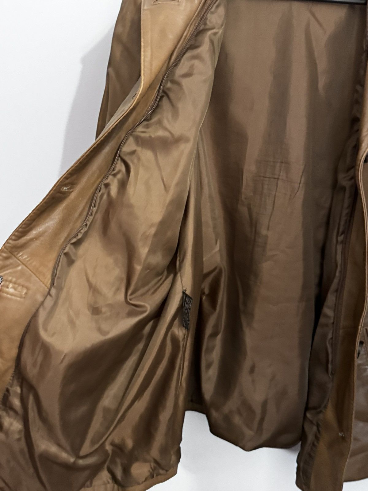 Other Vintage Brown Genuine Leather Jacket Oversized Blazer Style Size US L / EU 52-54 / 3 - 6 Thumbnail