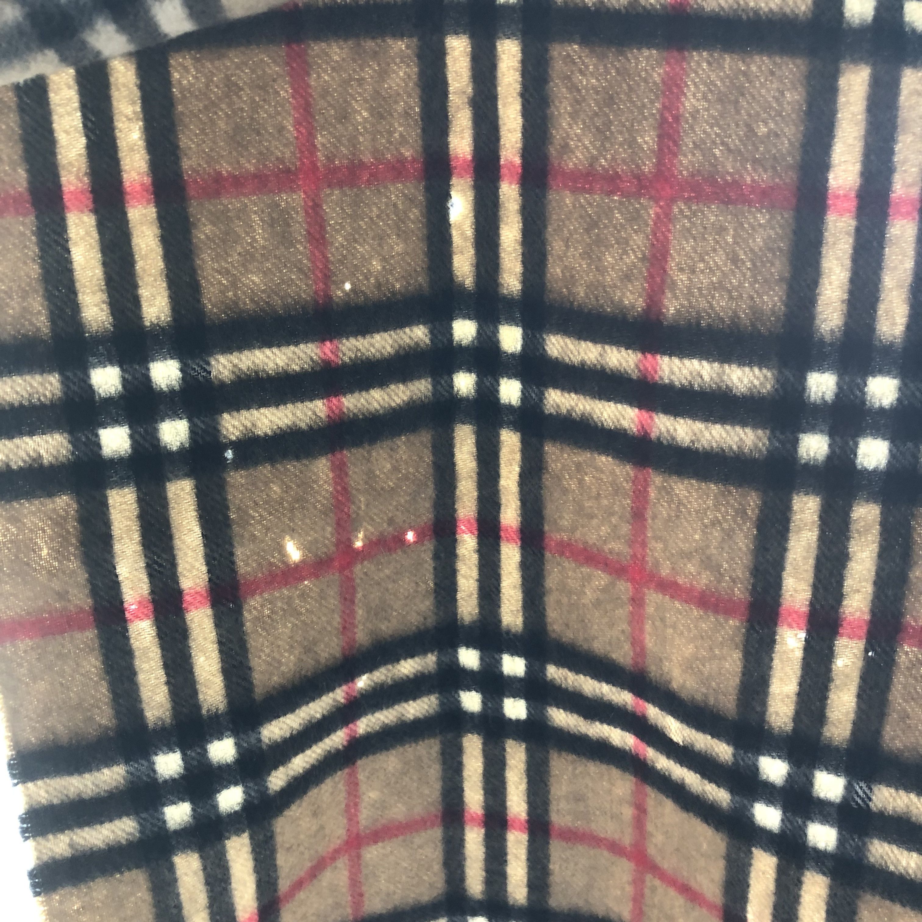 Burberry Burberrys Nova Check Cashmere Scarf Muffler V2212 Size ONE SIZE - 8 Thumbnail