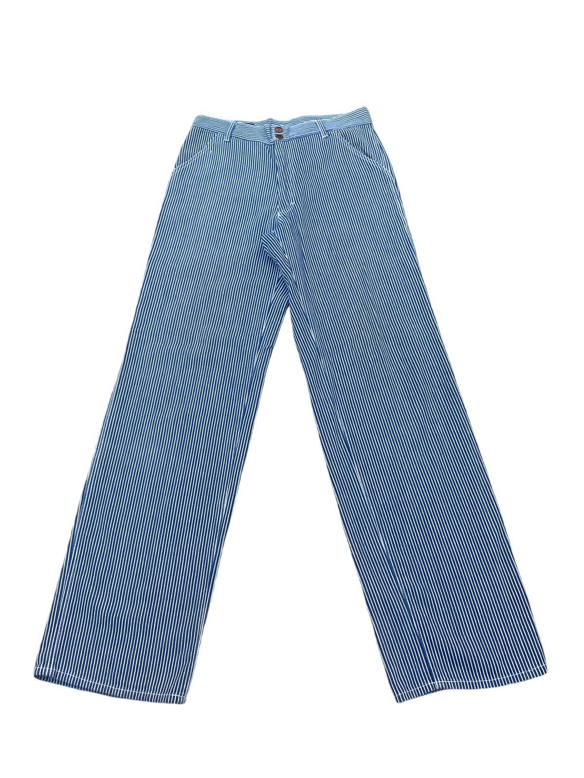 Japanese Brand Vintage Blue Way Carpenter Hickory Pant Size US 30 / EU 46 - 3 Thumbnail