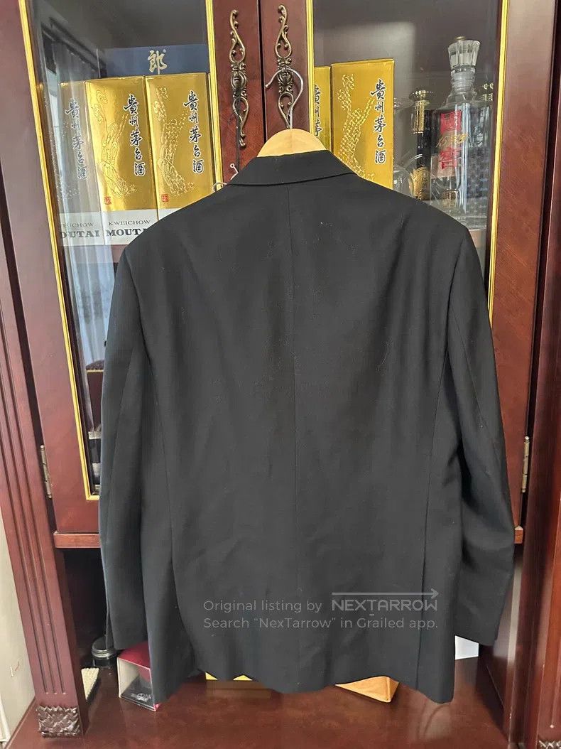 Loewe Loewe Black Suit Jacket Size 46L - 2 Thumbnail