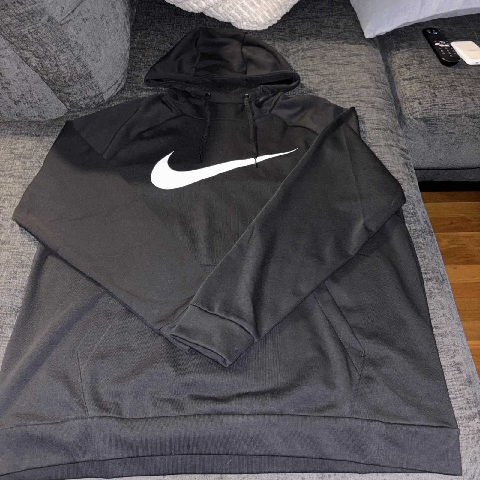 Nike Nike Sprtswr Fleece Men's Pullover Hoodie - Black Xl. NWT Size US XL / EU 56 / 4 - 3 Thumbnail