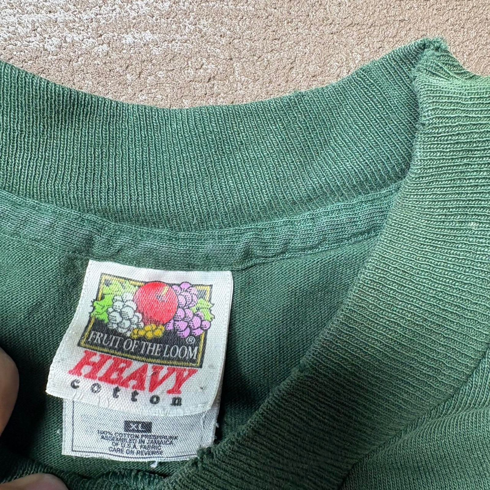 Fruit Of The Loom Vintage 90s Single stitch great smokey mountains shirt Size US XL / EU 56 / 4 - 4 Thumbnail