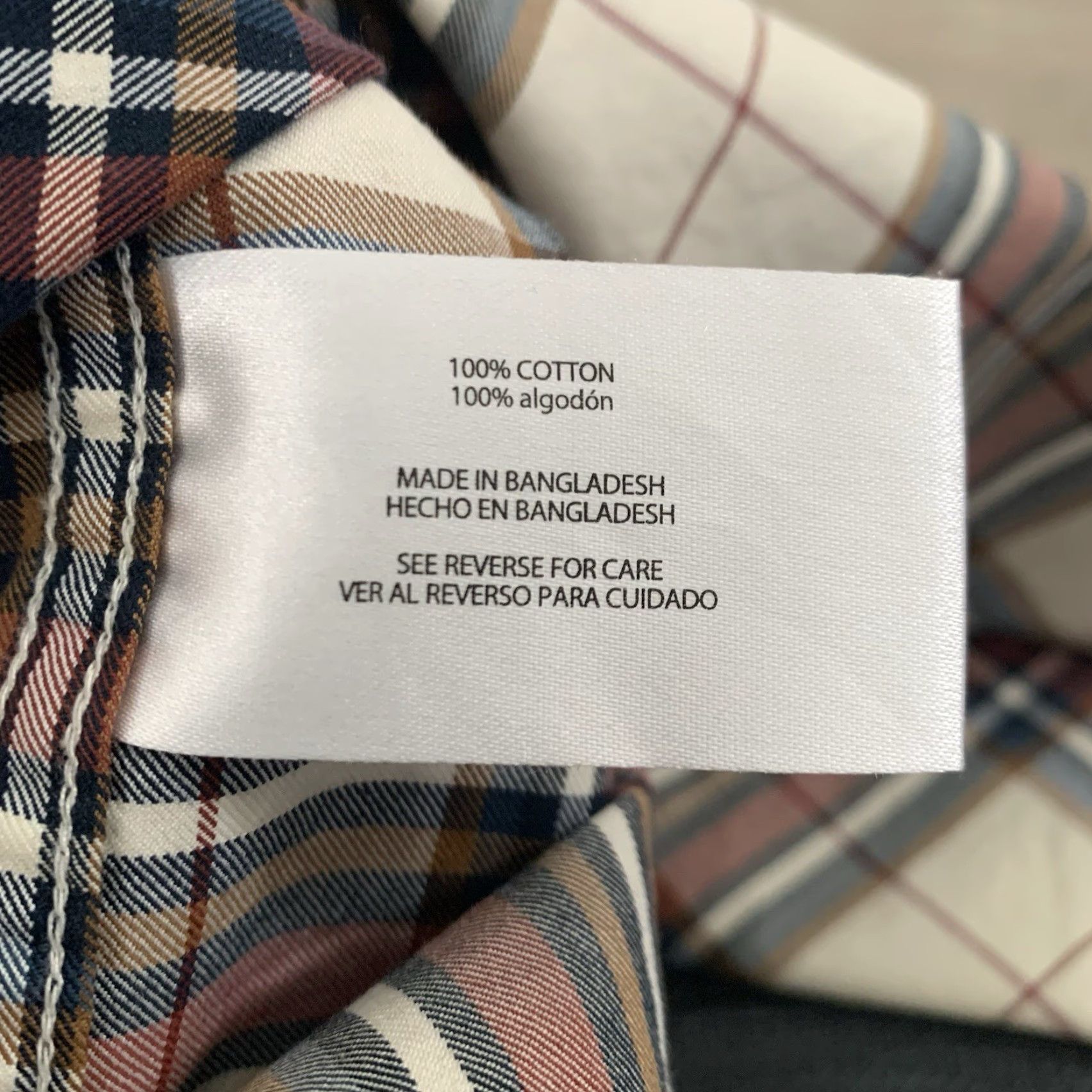 Orvis Orvis Shirt Mens Large Ivory Rust Plaid Button Up Long Sleeve 100% Cotton Casual Size US L / EU 52-54 / 3 - 4 Thumbnail