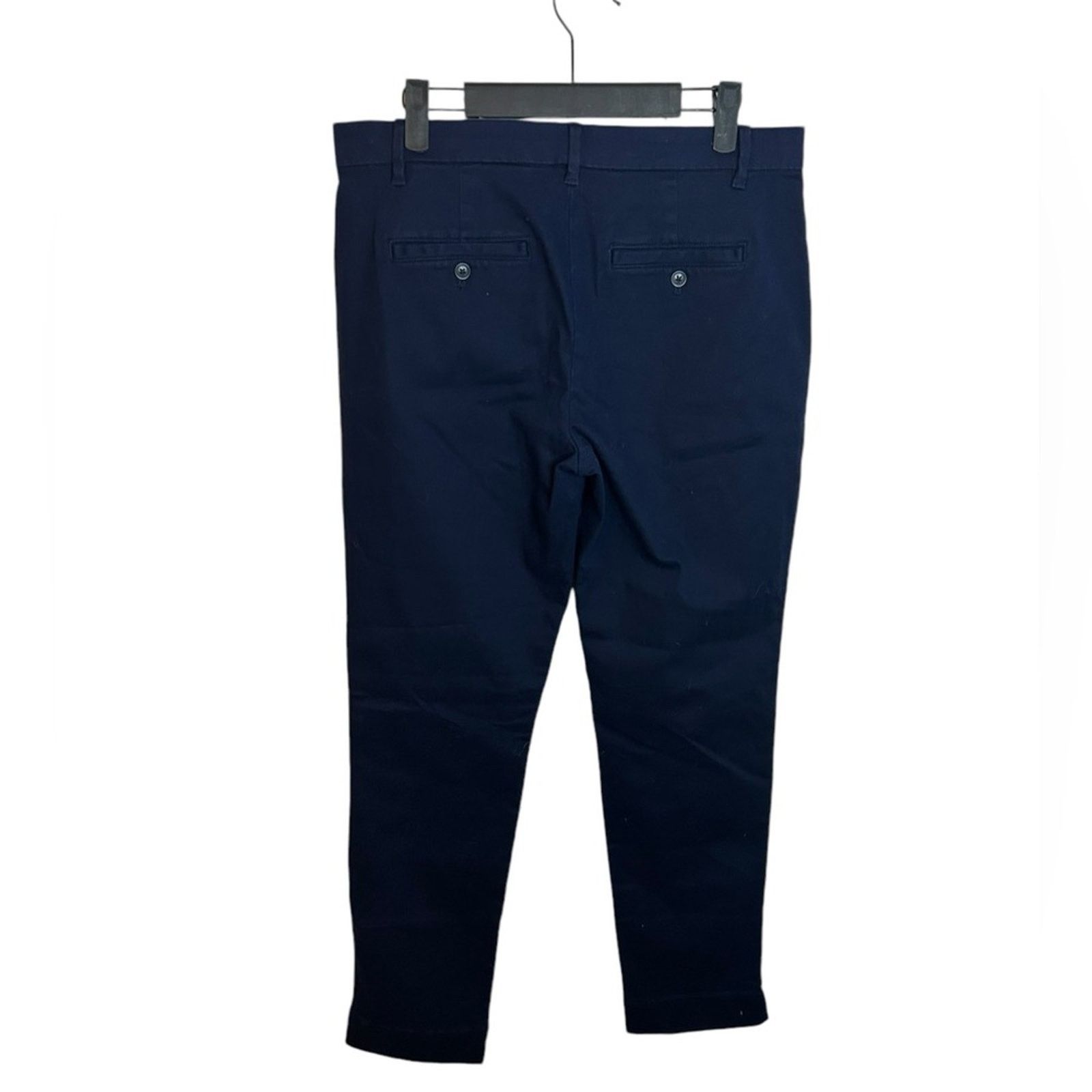 Gap NWT Gap Navy Blue Slim Crop Uniform Pants Size 30" / US 8 / IT 44 - 2 Thumbnail
