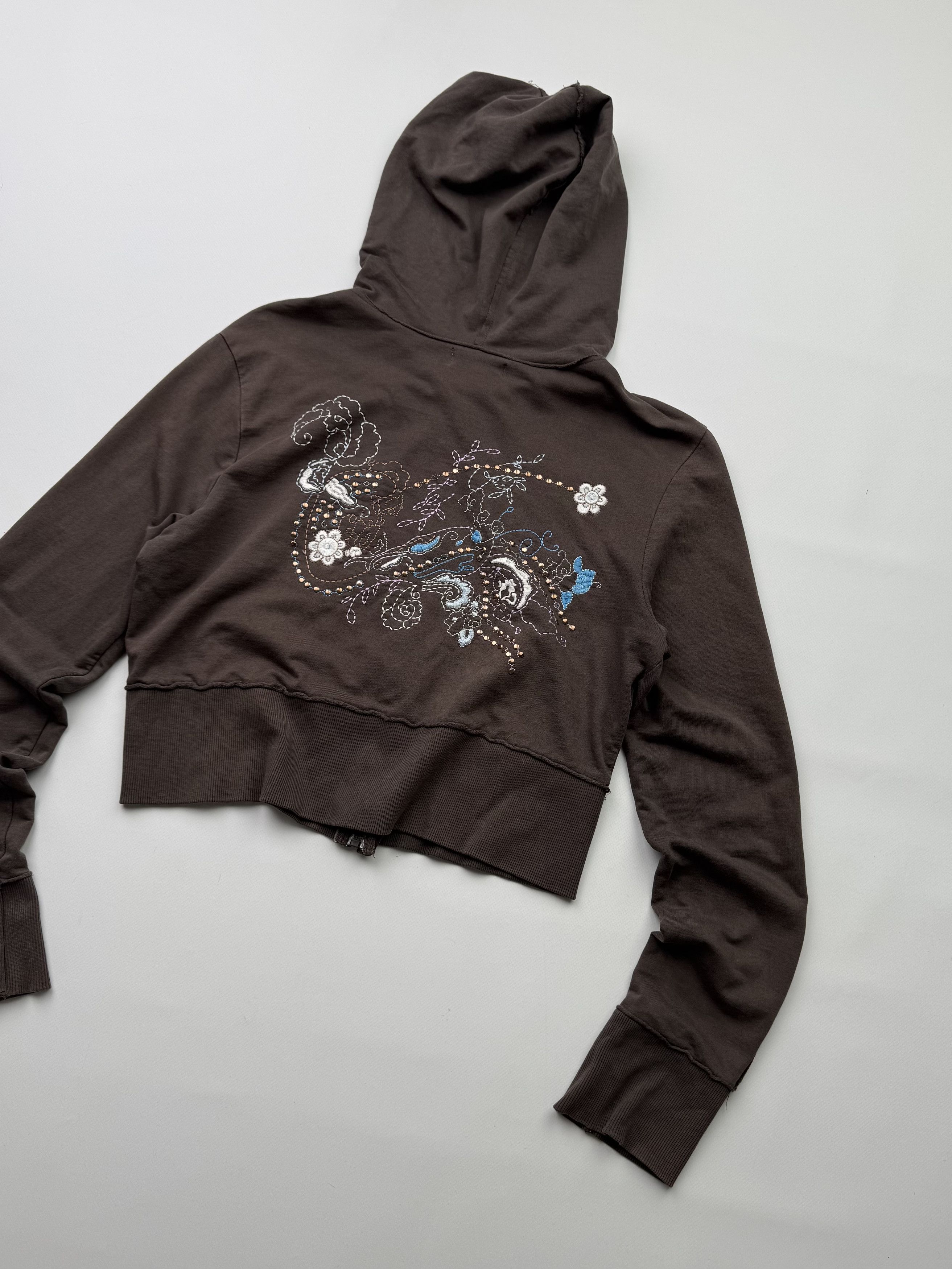 Japanese Brand Vintage Cropped Hoodie B621(V106)E2 Size M / US 6-8 / IT 42-44 - 9 Thumbnail
