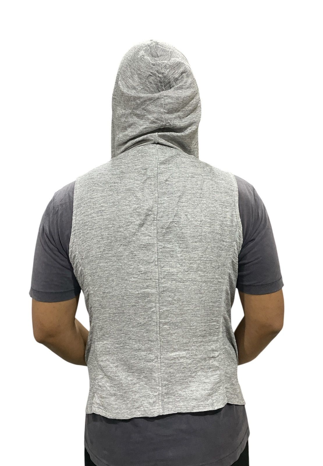 Tornado Mart Tornado Mart Sleeveless Hoodie Knitwear Size US M / EU 48-50 / 2 - 2 Thumbnail