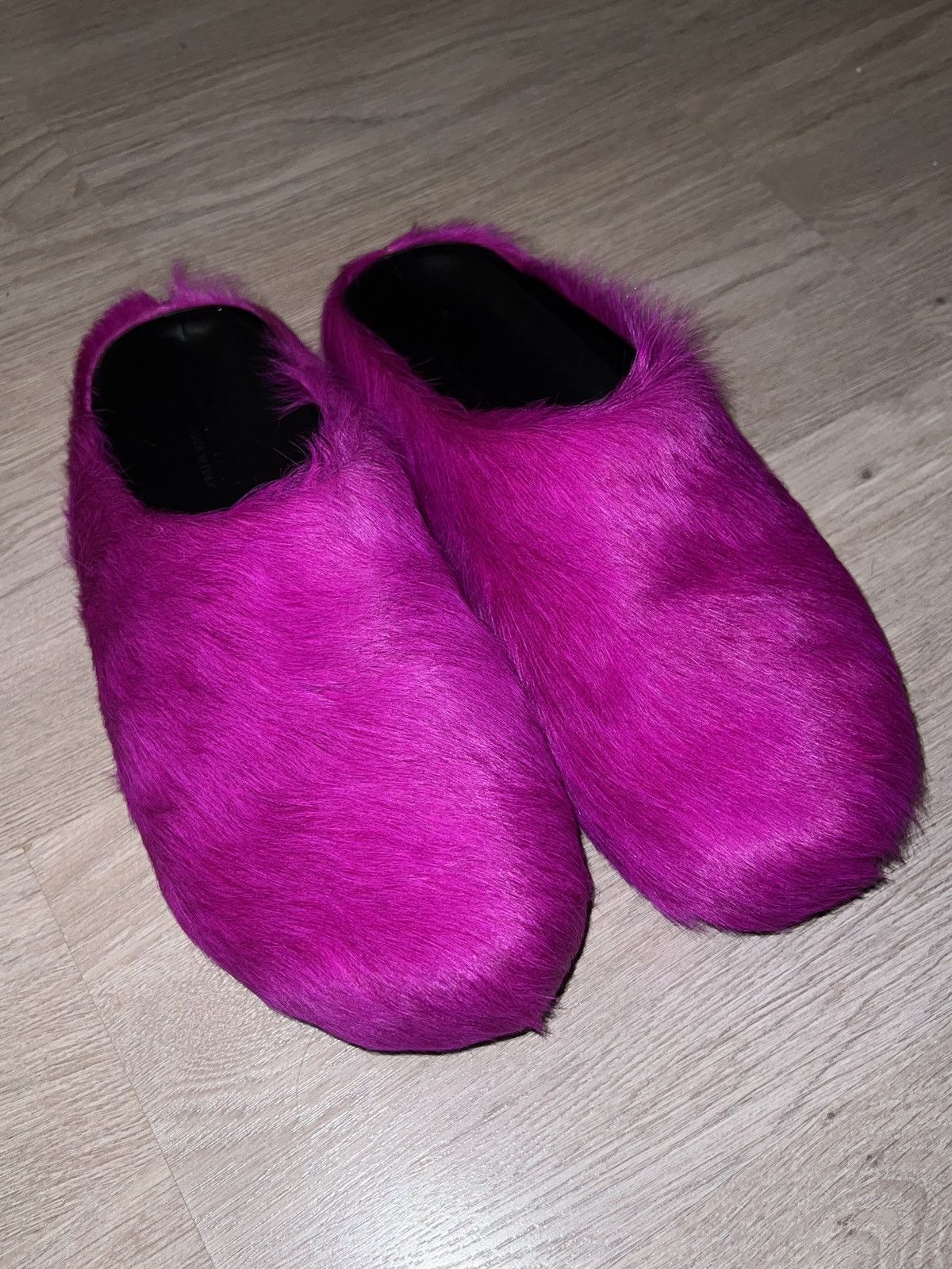 Marni Marni fur slippers (44) Size US 11 / EU 44 - 1 Thumbnail
