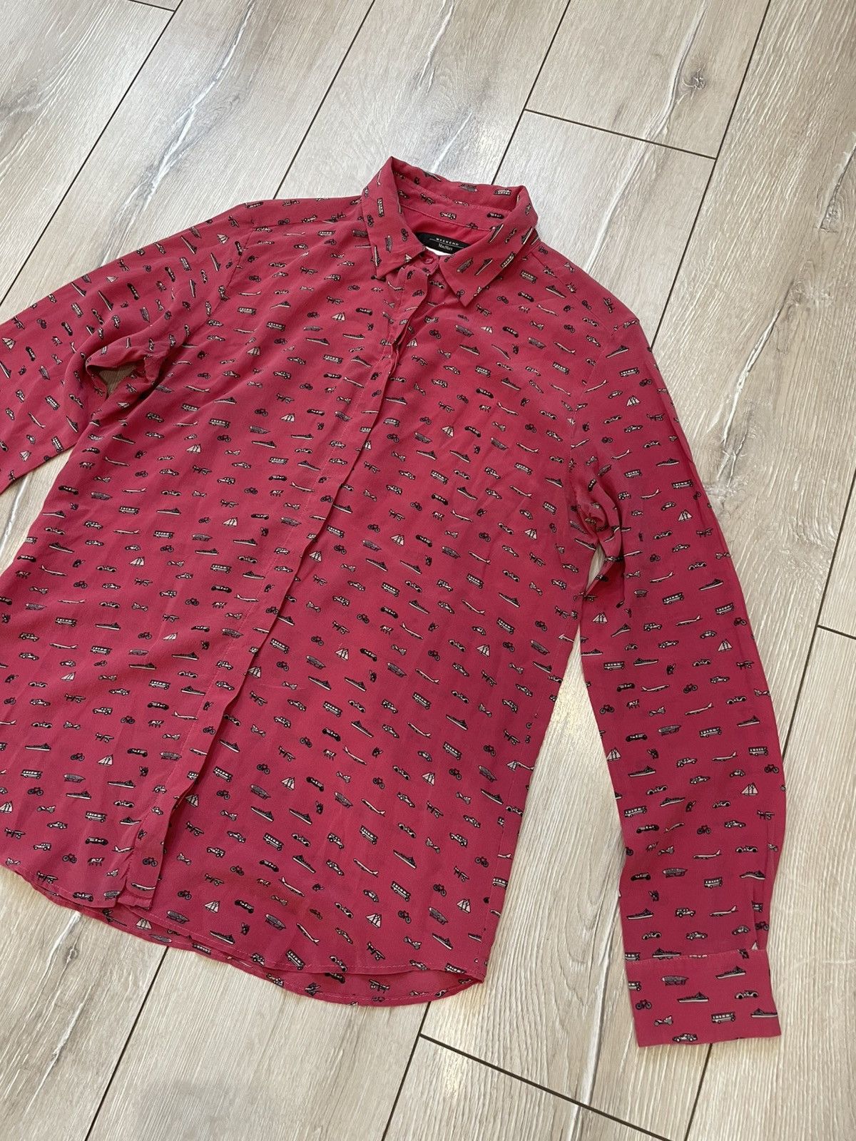 Weekend Max Mara Max Mara silk shirt Blouse Size XS / US 0-2 / IT 36-38 - 3 Thumbnail