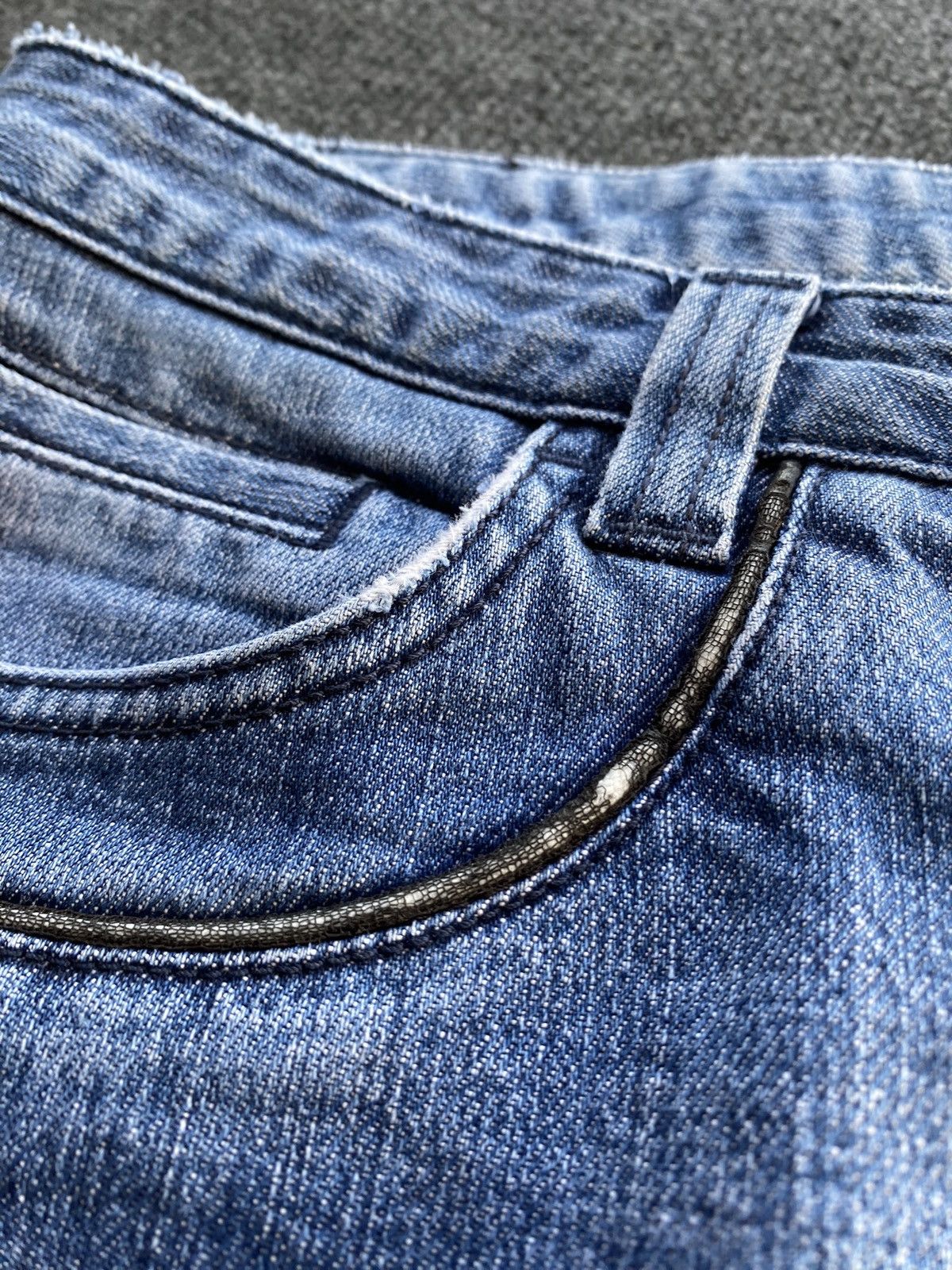 Versace 🔥Versace Luxury mens distressed jeans straight 32 designer Size US 32 / EU 48 - 12 Thumbnail