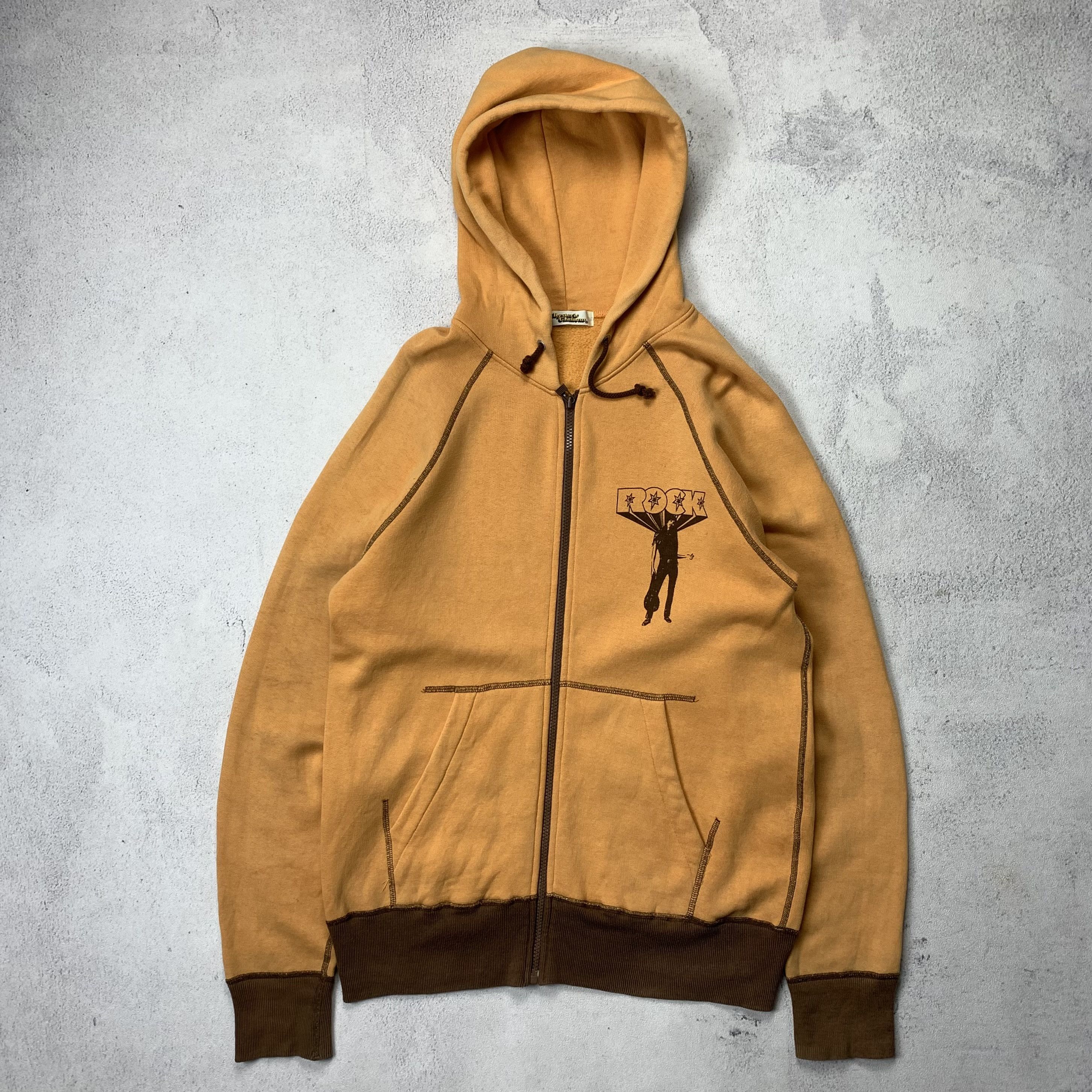 Hysteric Glamour ROCK Zip Up Hoodie