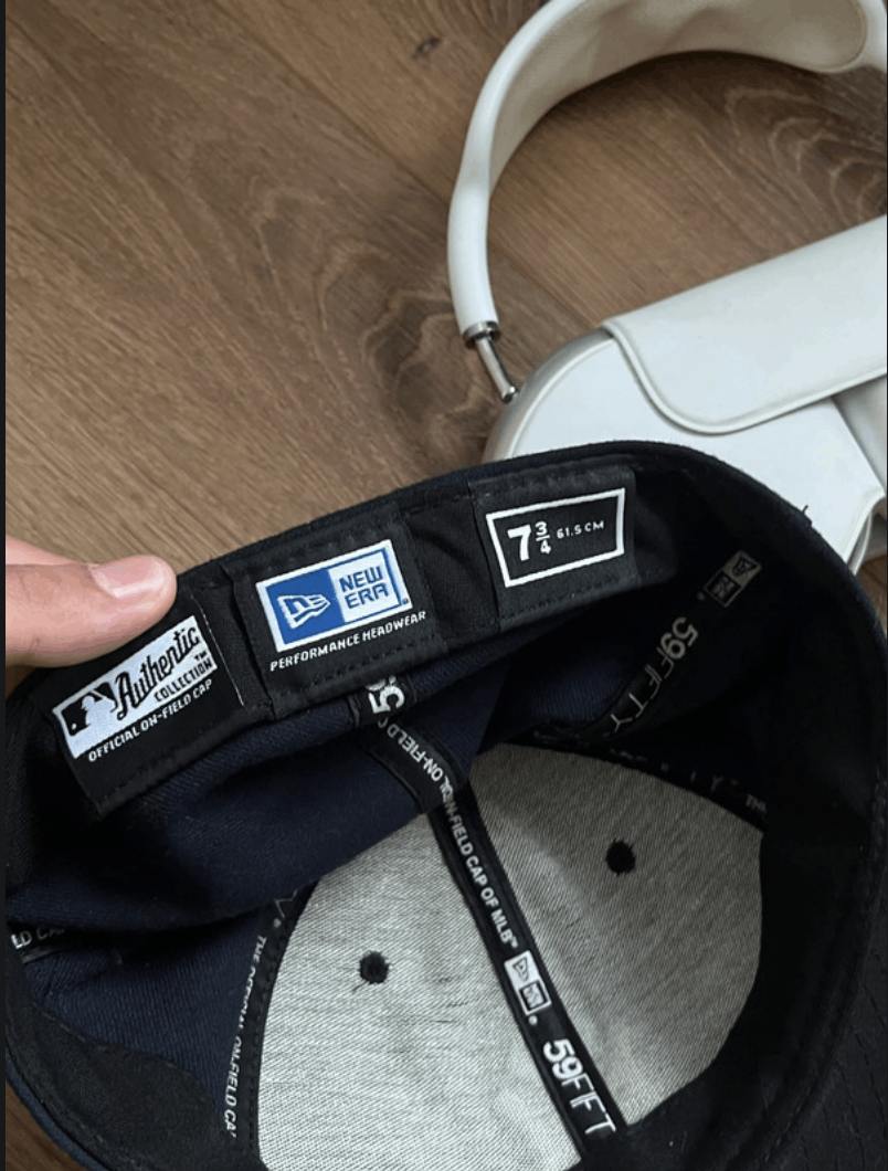 New Era New York Yankees Cap NY Logo Size 32 - 3 Thumbnail