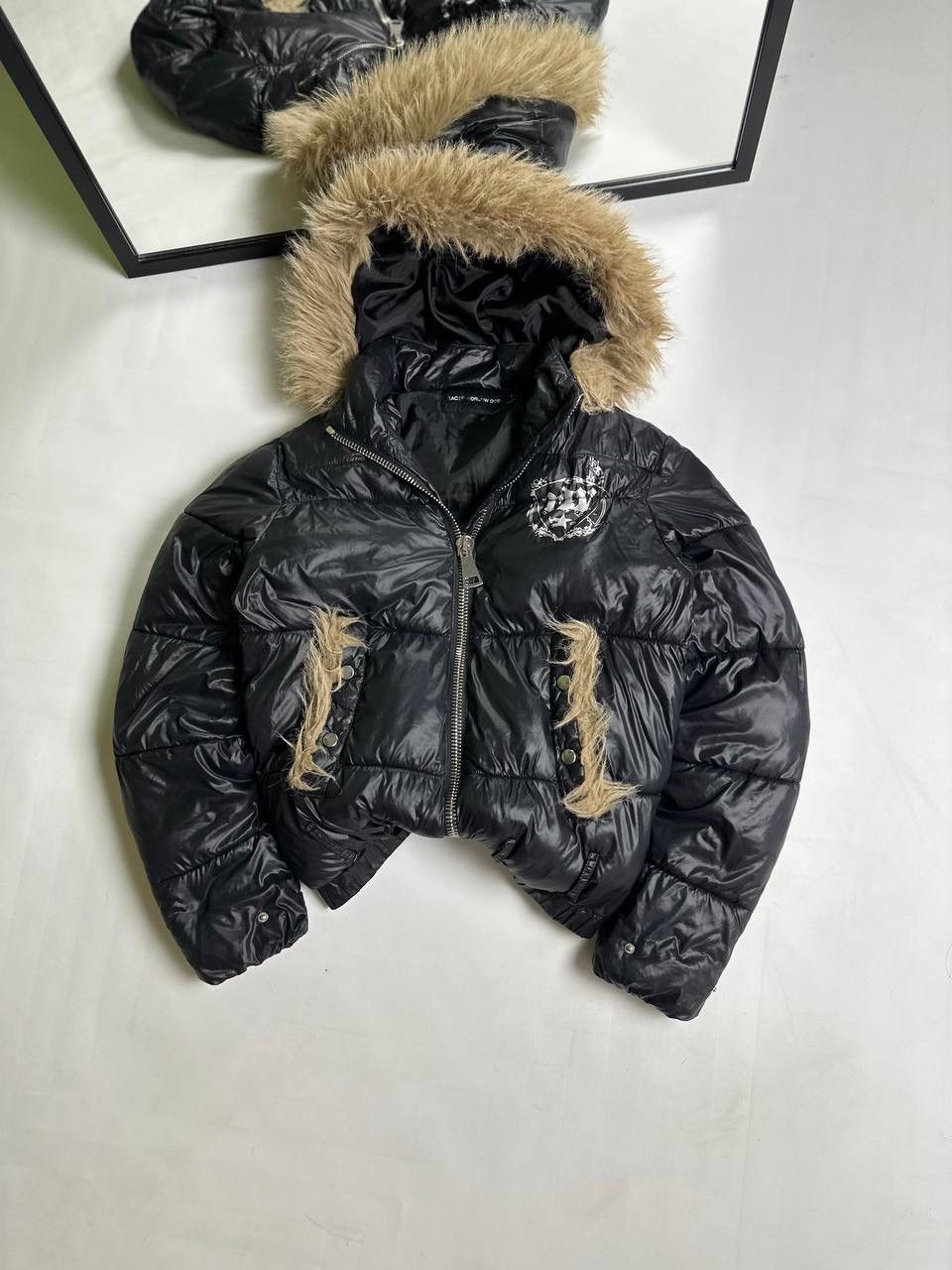 Japanese Brand Racer Worldwide Opium Fur Jacket Japanese Streetwear AW12-13 Size S / US 4 / IT 40 - 1 Thumbnail