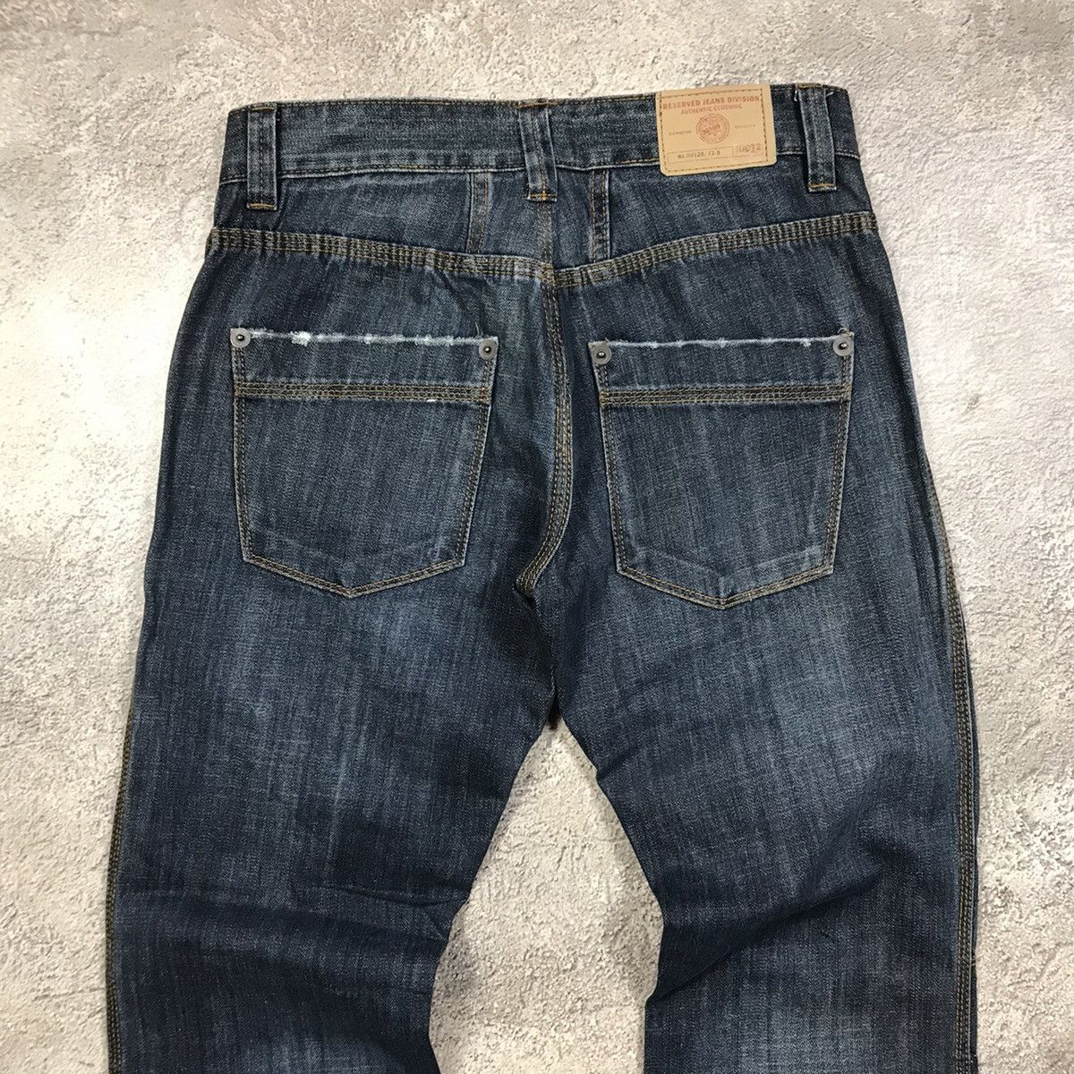 Japanese Brand vintage y2k denim japan jeans distressed flared 90s Size 28" / US 6 / IT 42 - 4 Thumbnail
