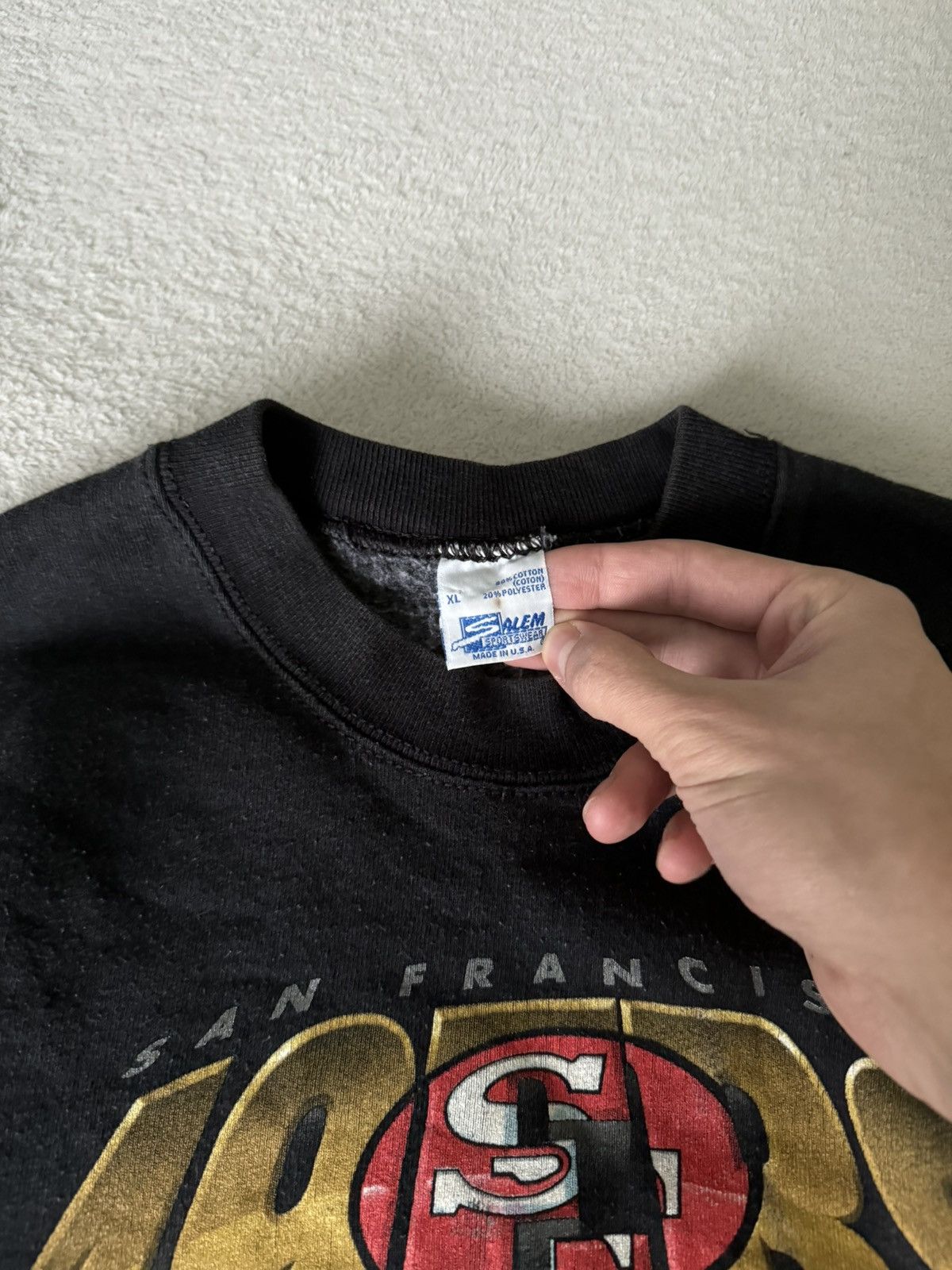 Other Vintage San Francisco 49ers 90s Y2K oversized sweatshirts Size US XL / EU 56 / 4 - 9 Thumbnail